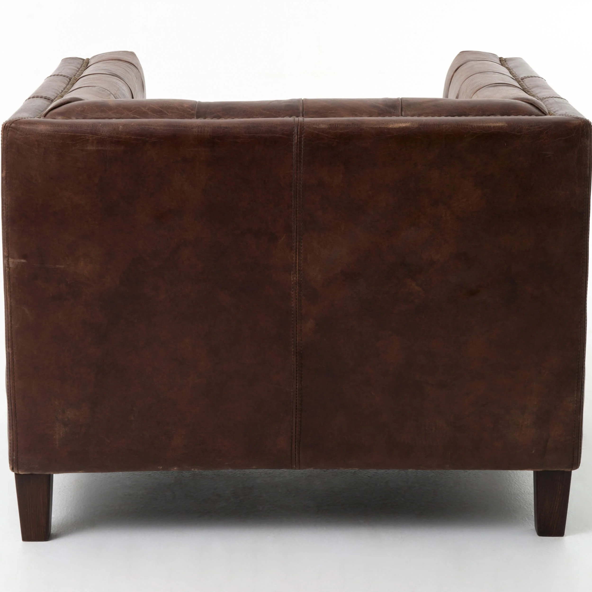 Abbott Club Leather Chair, Cigar - Image 4
