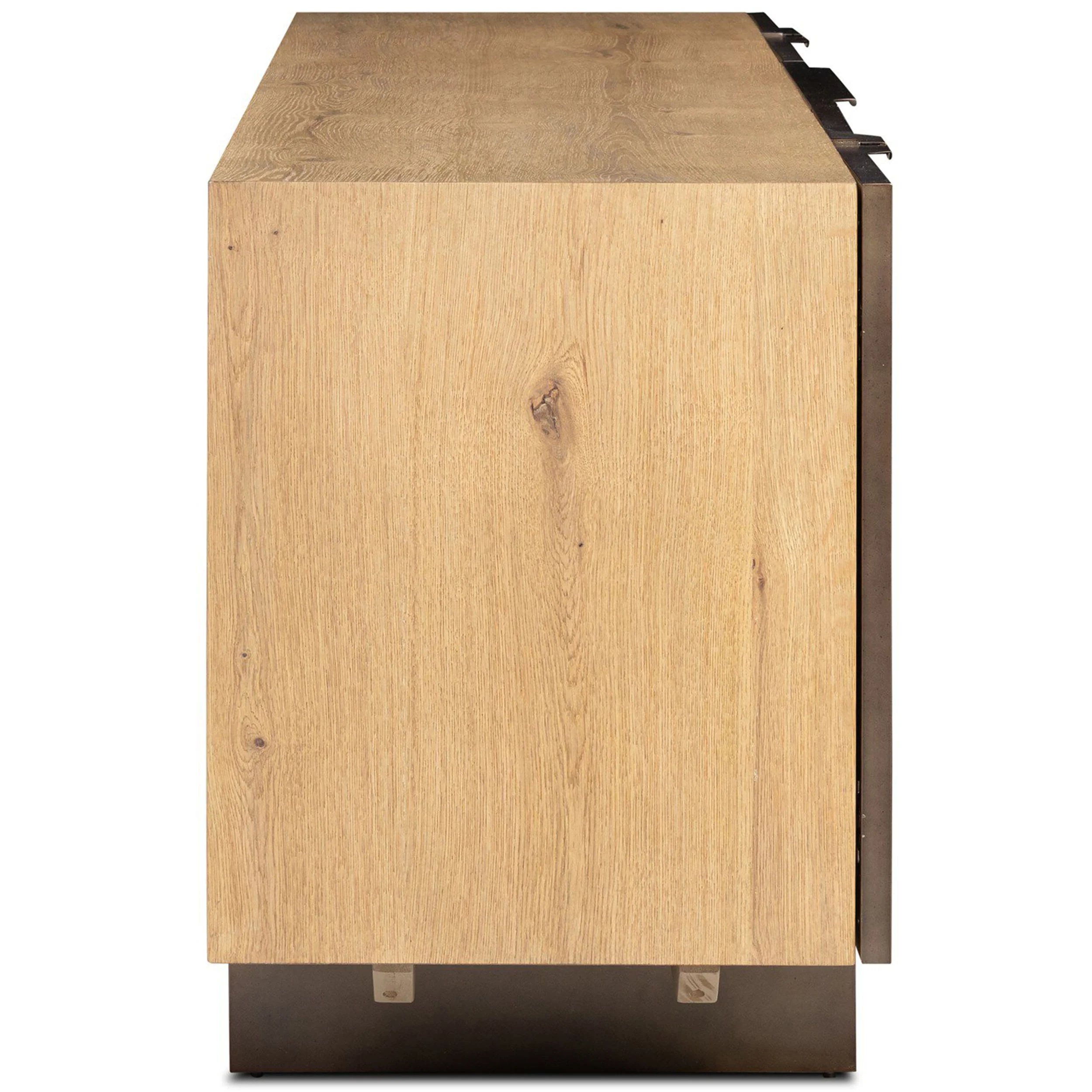 Aberdeen Media Console, Aged Smoked by Four Hands - Image 3