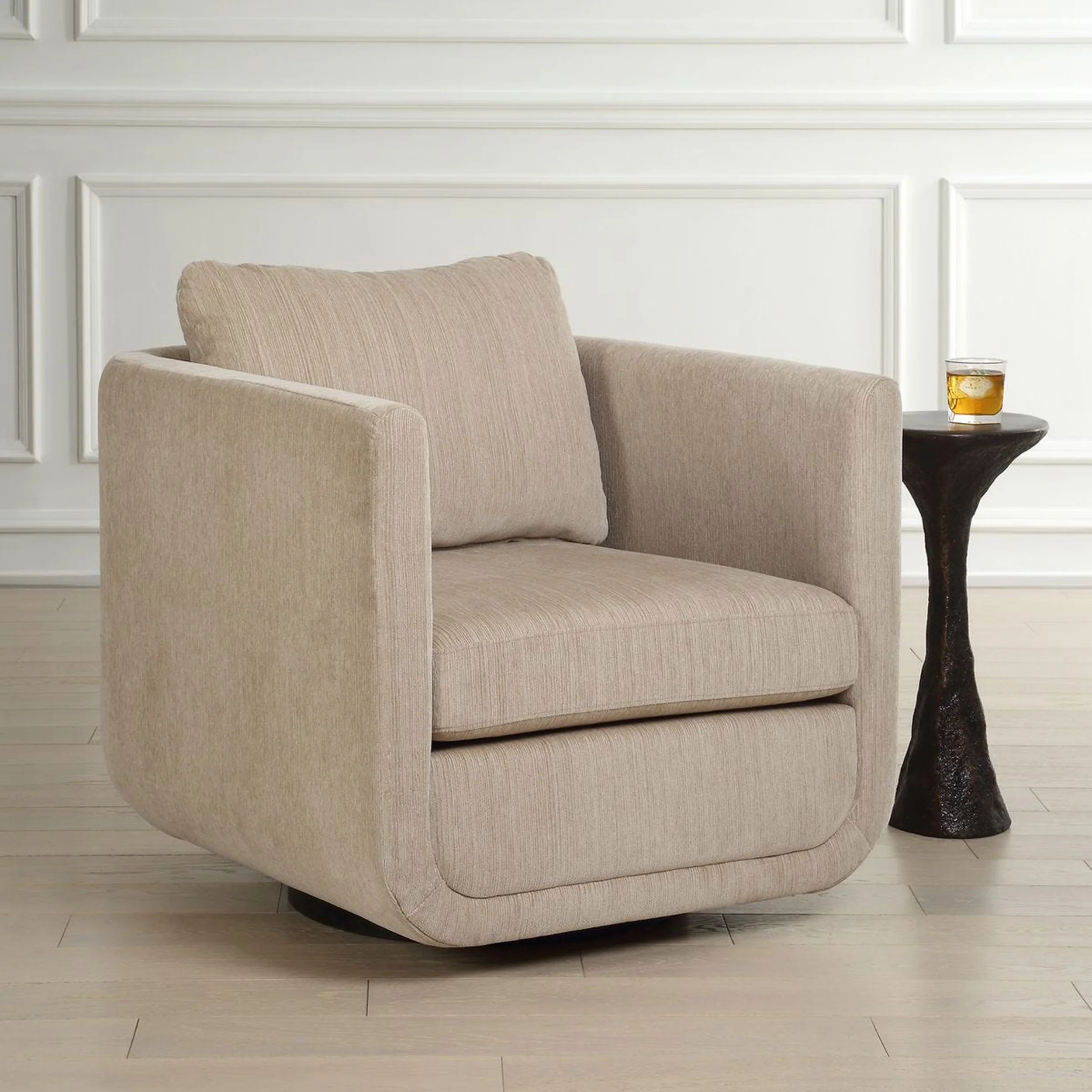 Abound Swivel Chair, Porcelain - Image 6
