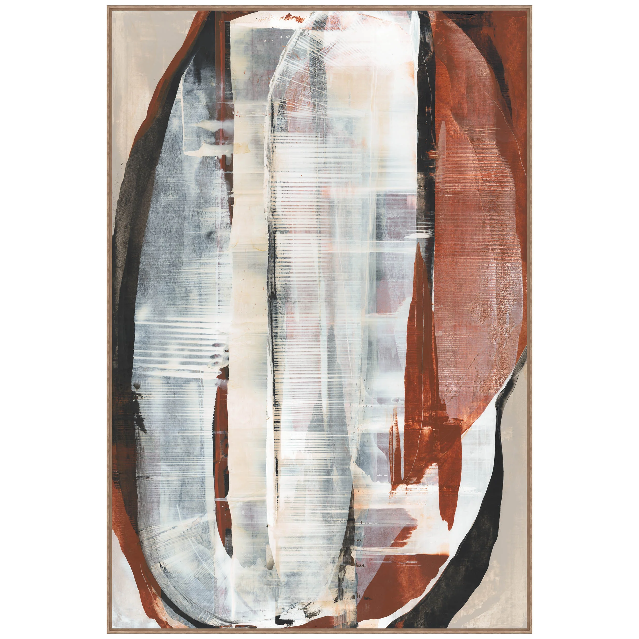Abrasion VI Framed