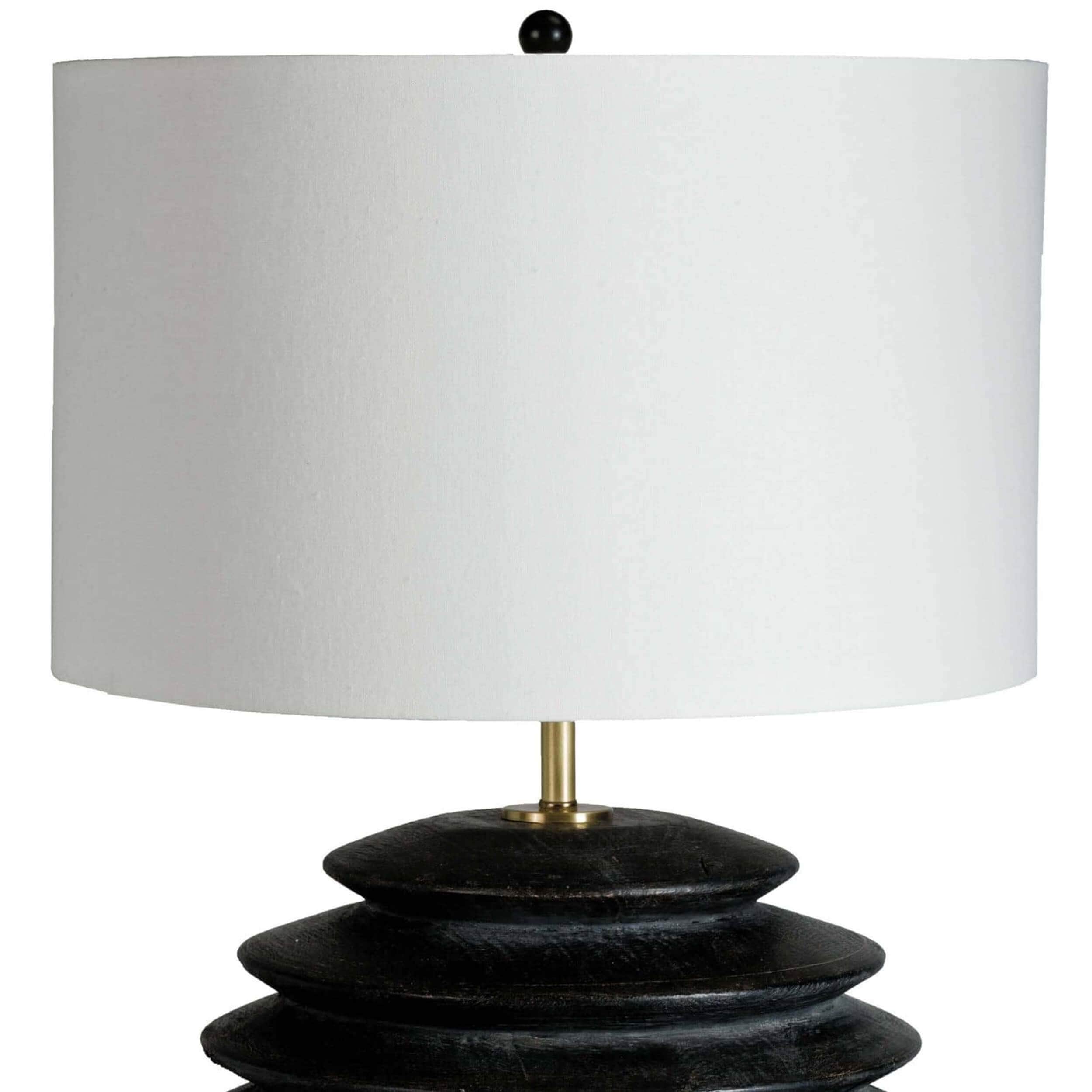 Accordion Table Lamp, Black - Image 2