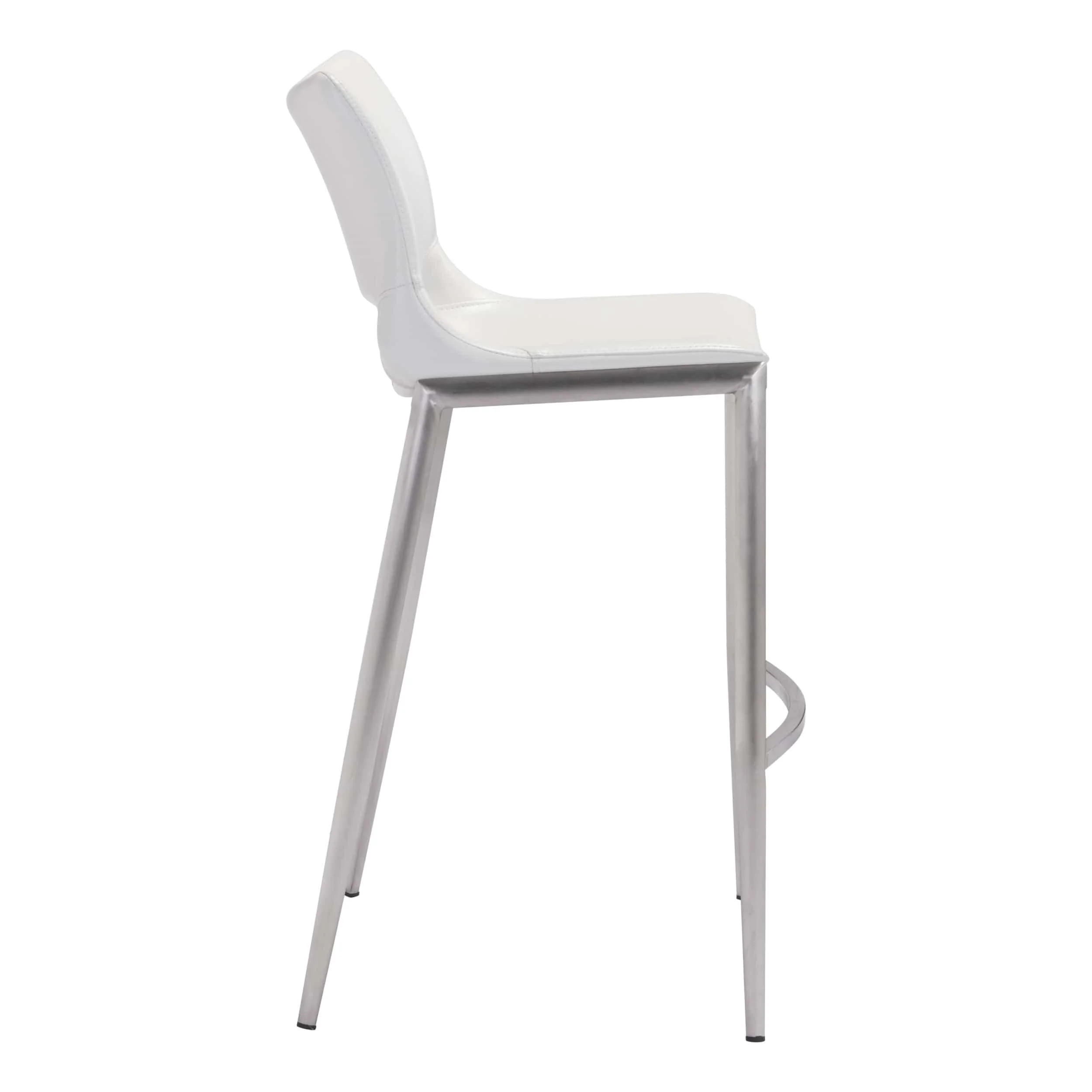 Ace Barstool, White, Set of 2 - Image 3
