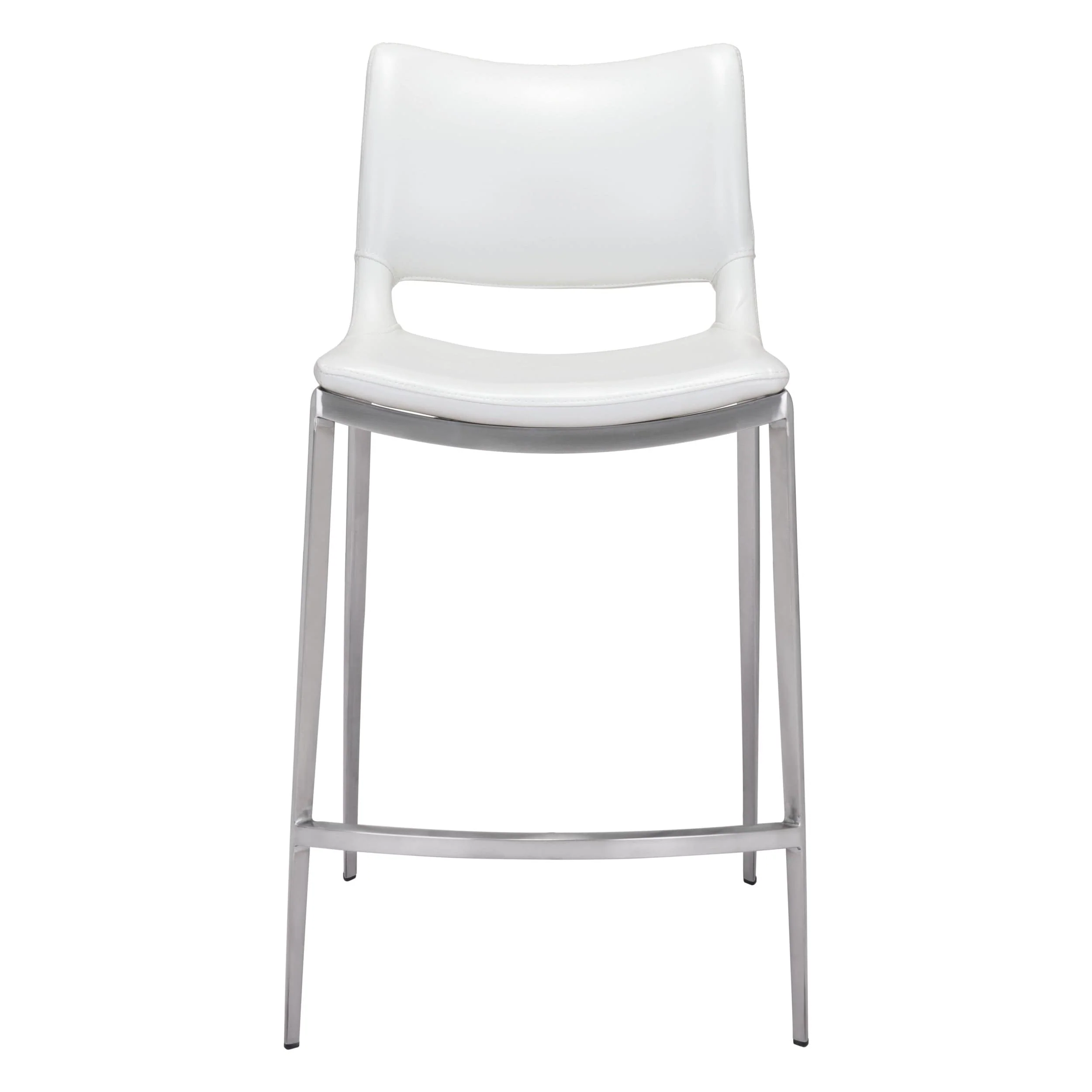 Ace Counter Stool, White, Set of 2 - Image 2