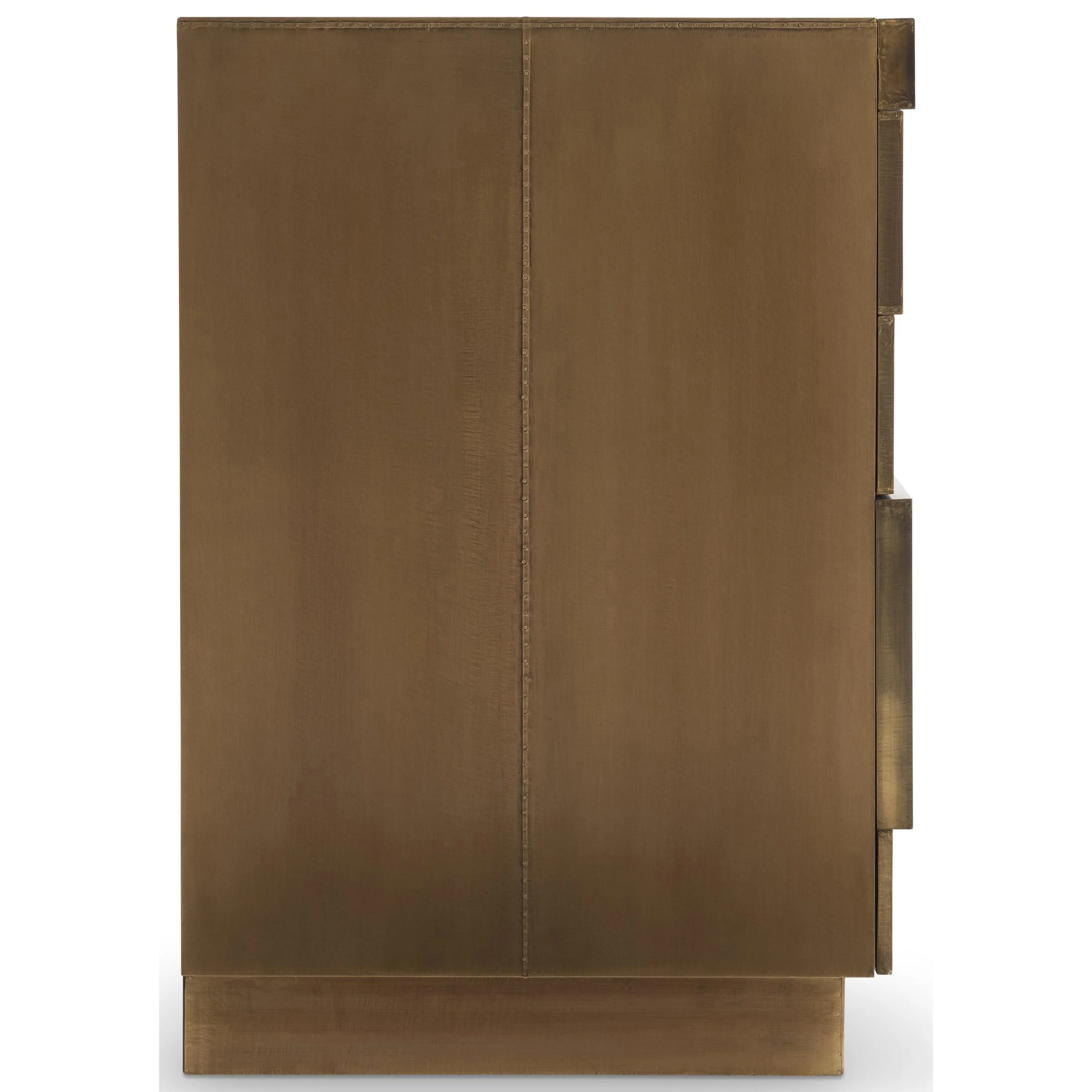 Acora Nightstand, Aged Brass - Image 5
