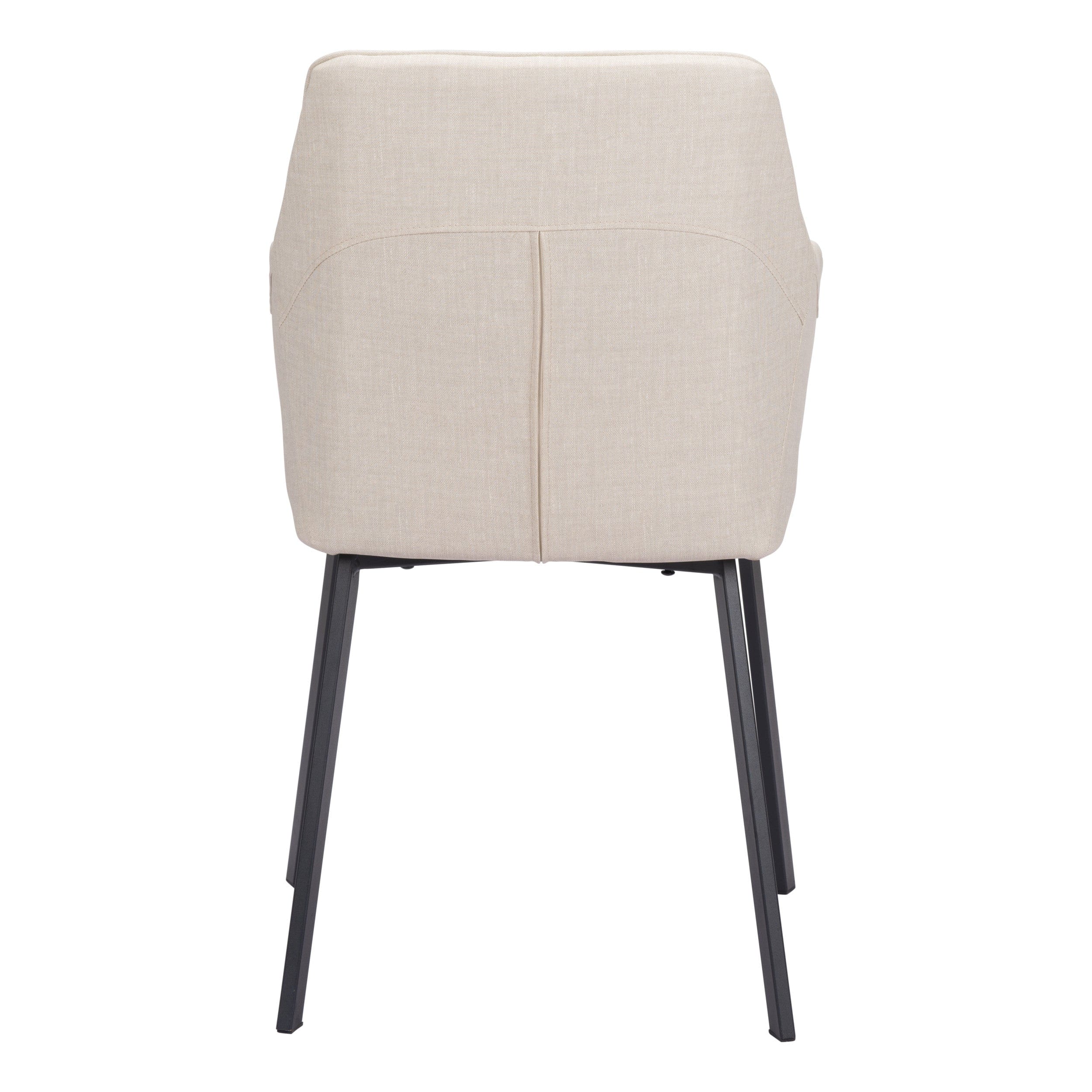 Adage Dining Chair, Beige, Set of 2 - Image 4