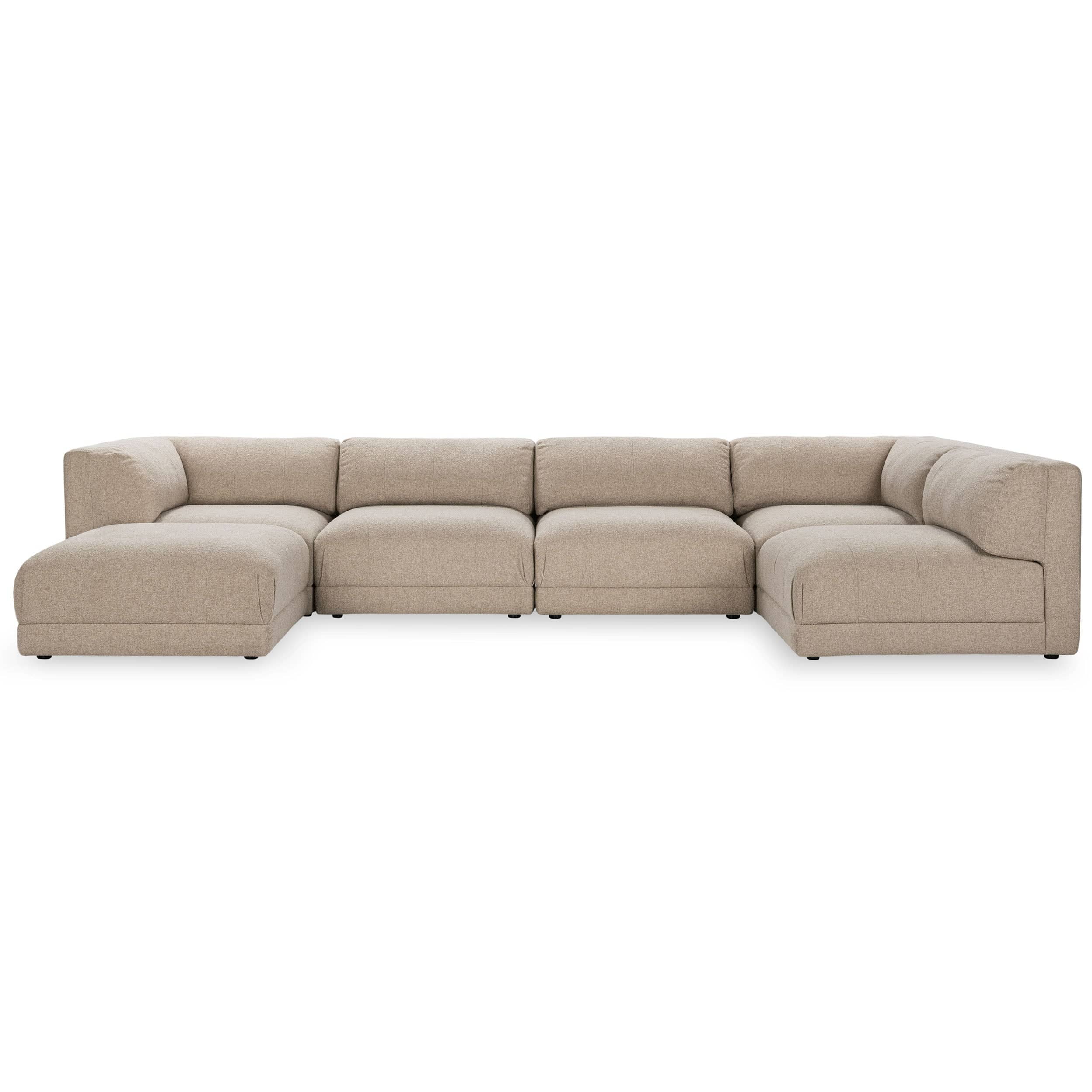Adalynne Sectional, Buttermilk