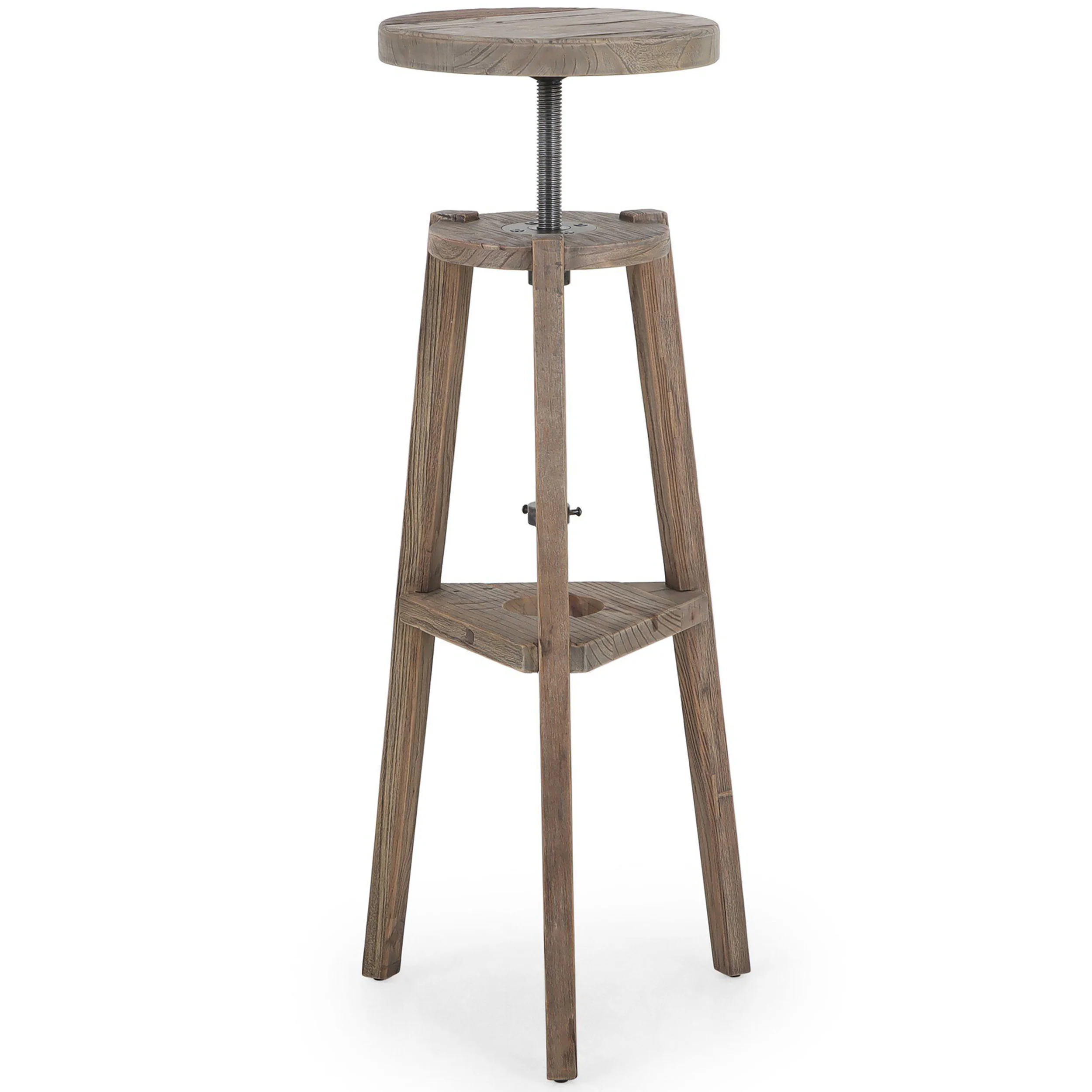 Addy Pedestal, Bleached Elm by Amber Lewis x Four Hands
