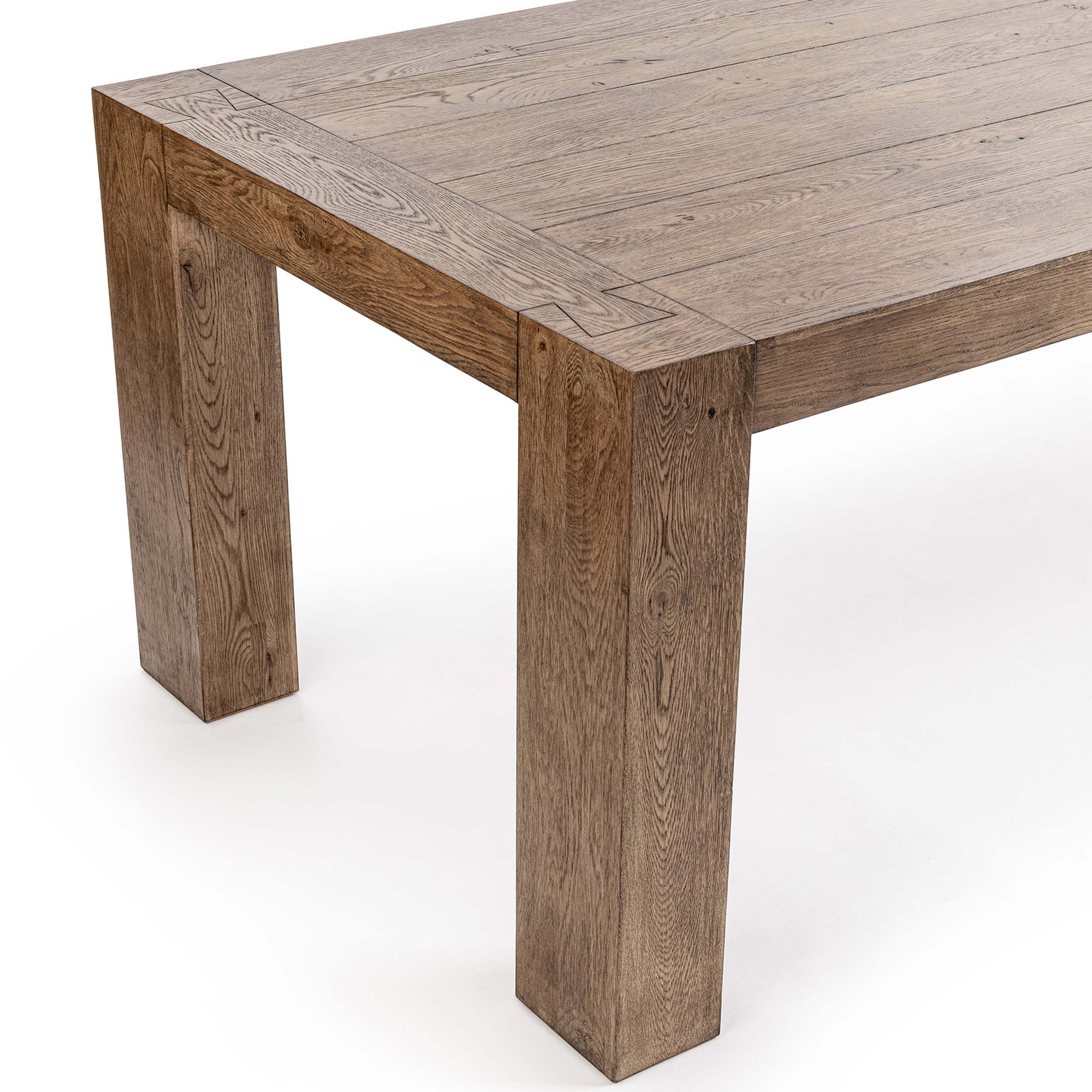 Bristol Rectangular Dining Table, Cafe Brown - Image 4