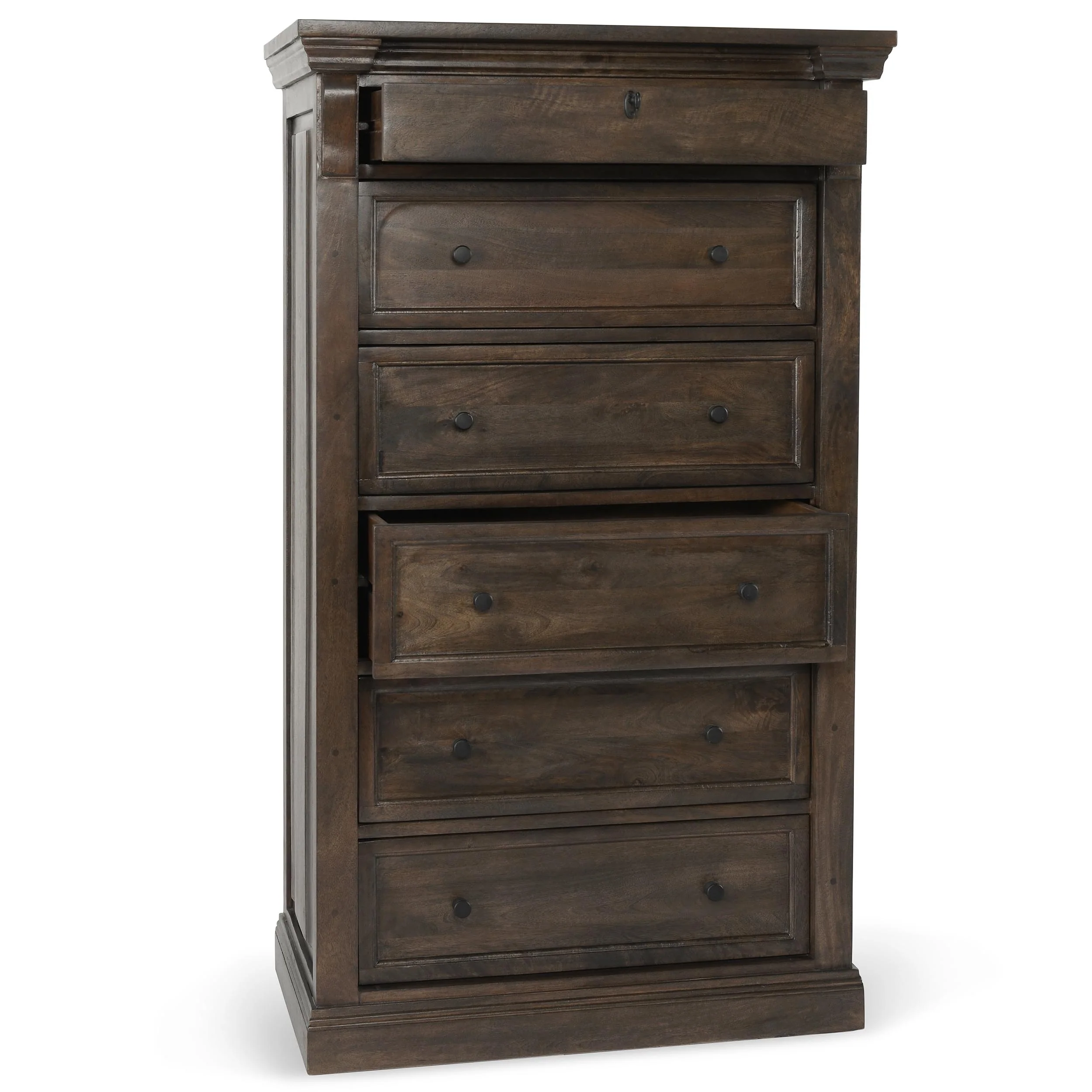 Adelaide 6 Drawer Chest, Cocoa Brown