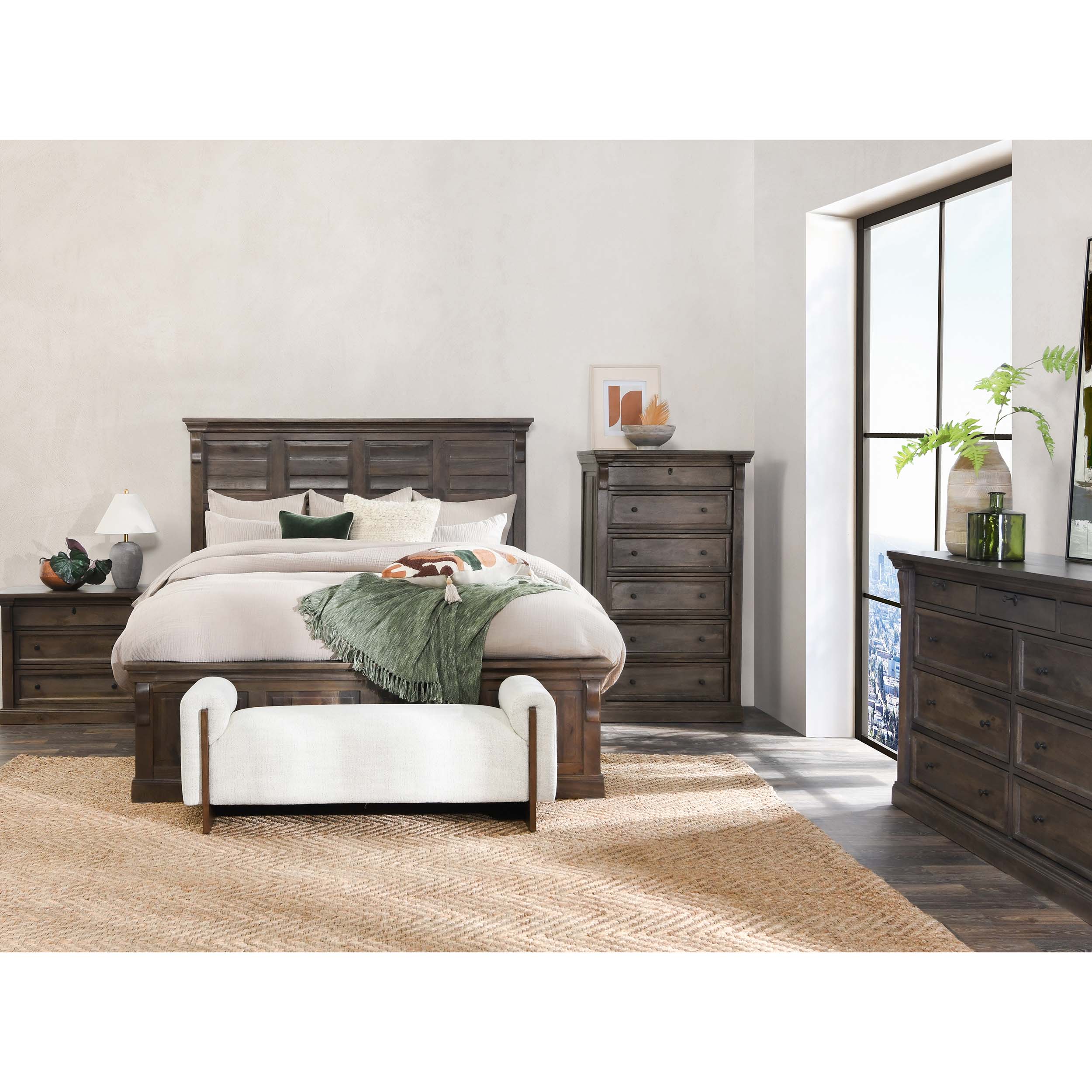 Adelaide 6 Drawer Chest, Cocoa Brown - Image 6