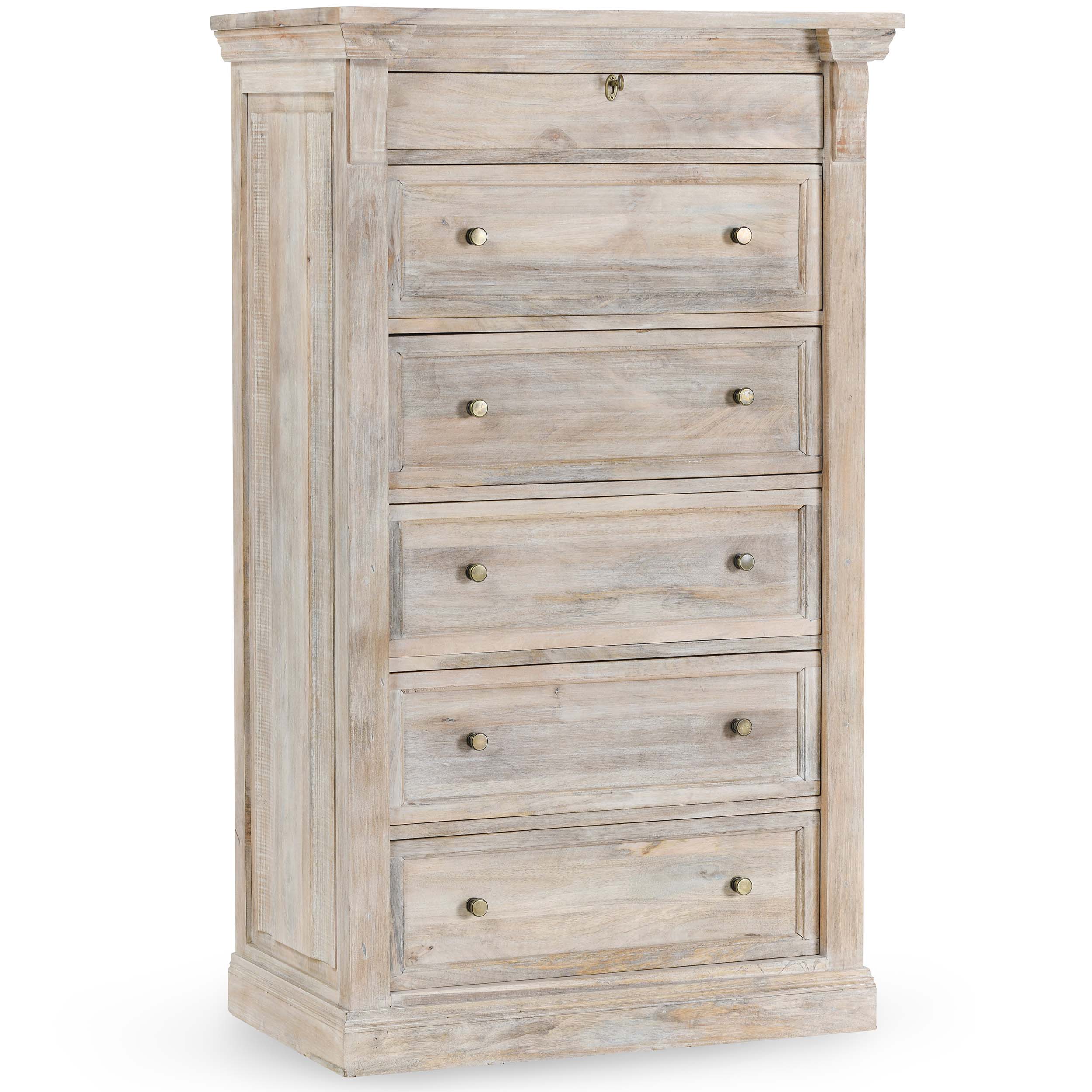 Adelaide 6 Drawer Chest, Natural White Wash
