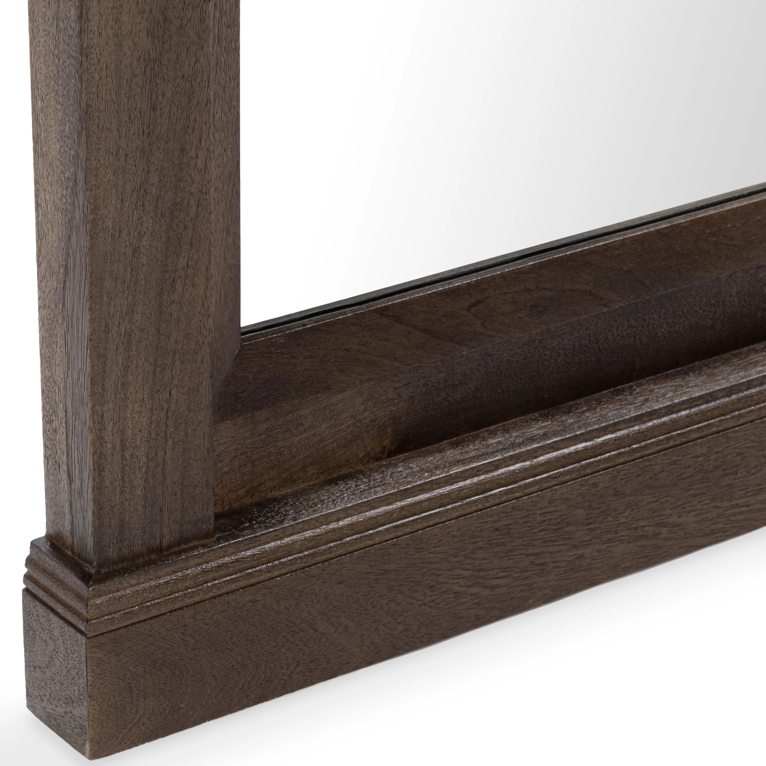 Adelaide Floor Mirror, Cocoa Brown - Image 4