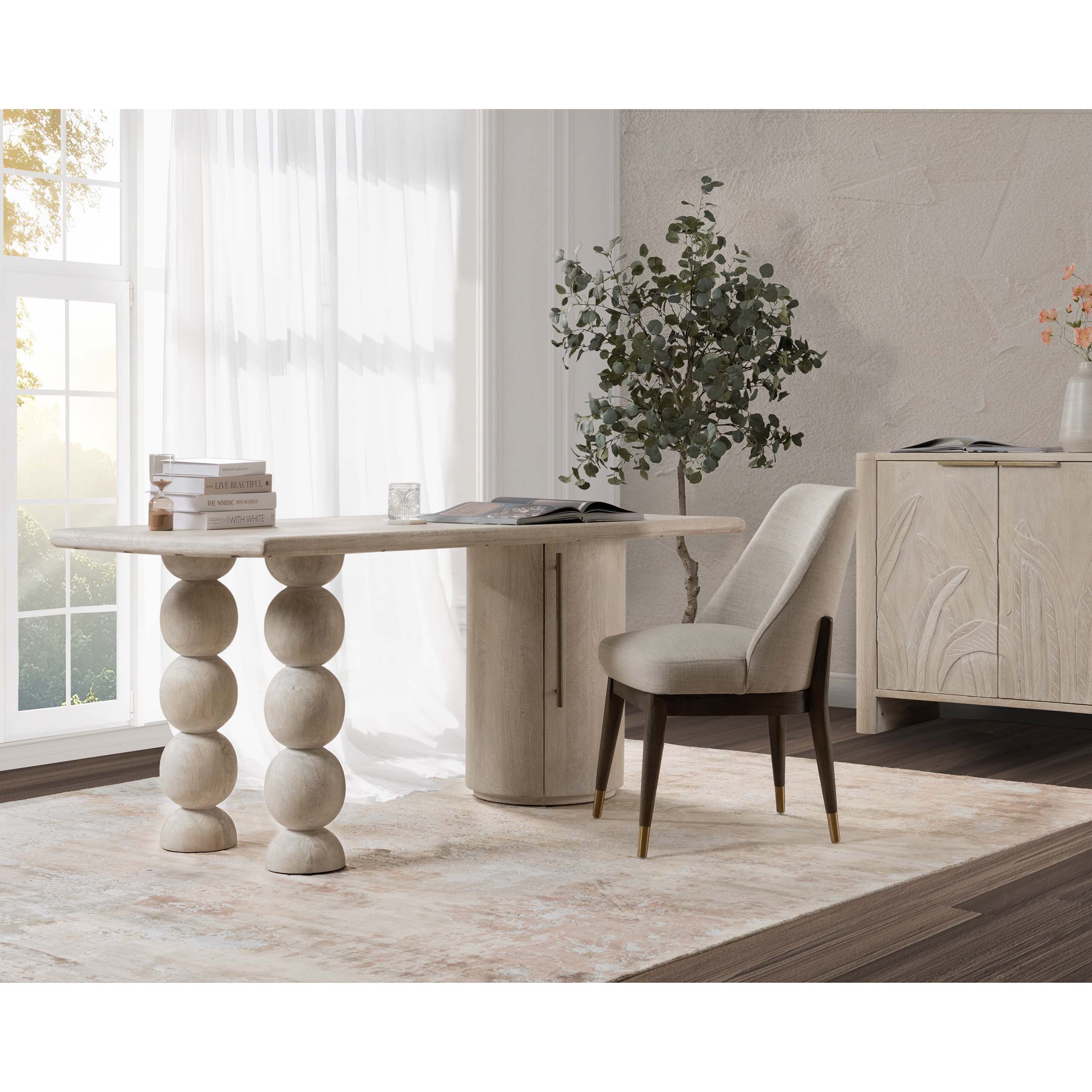 Adir Desk, Cream - Image 5