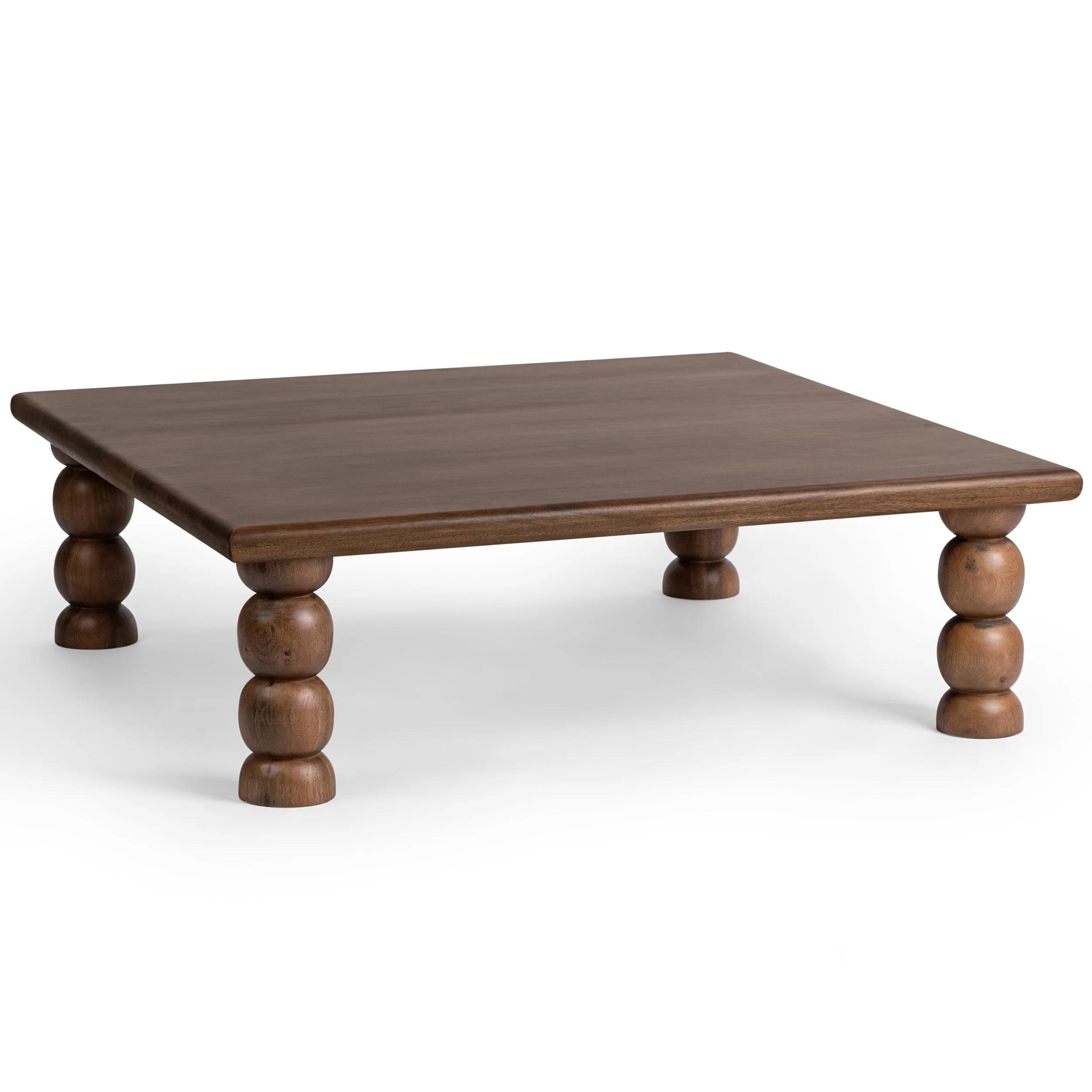 Adir Square Coffee Table, Tundra Brown
