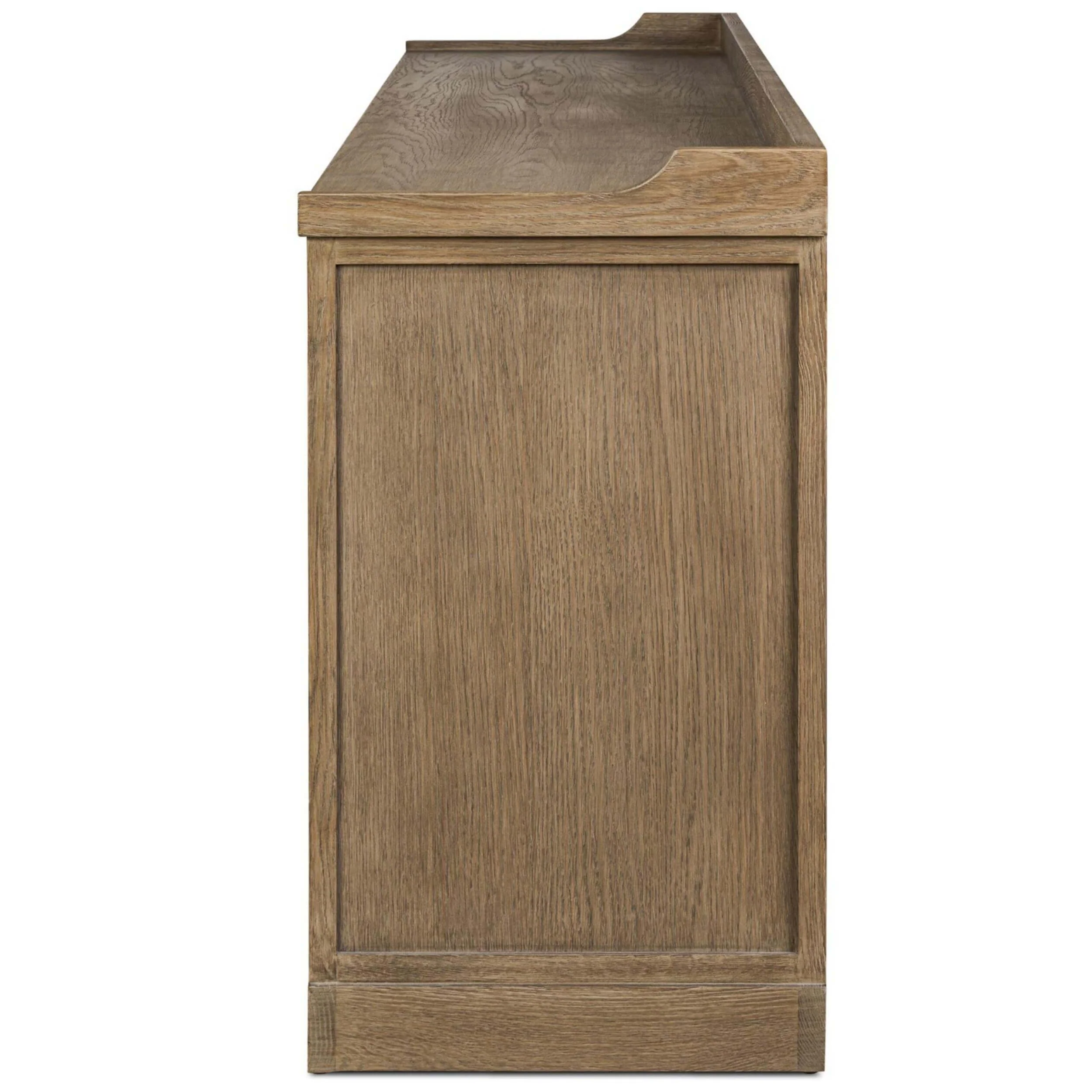 Adley Sideboard, Weathered Washed Oak by Four Hands - Image 3