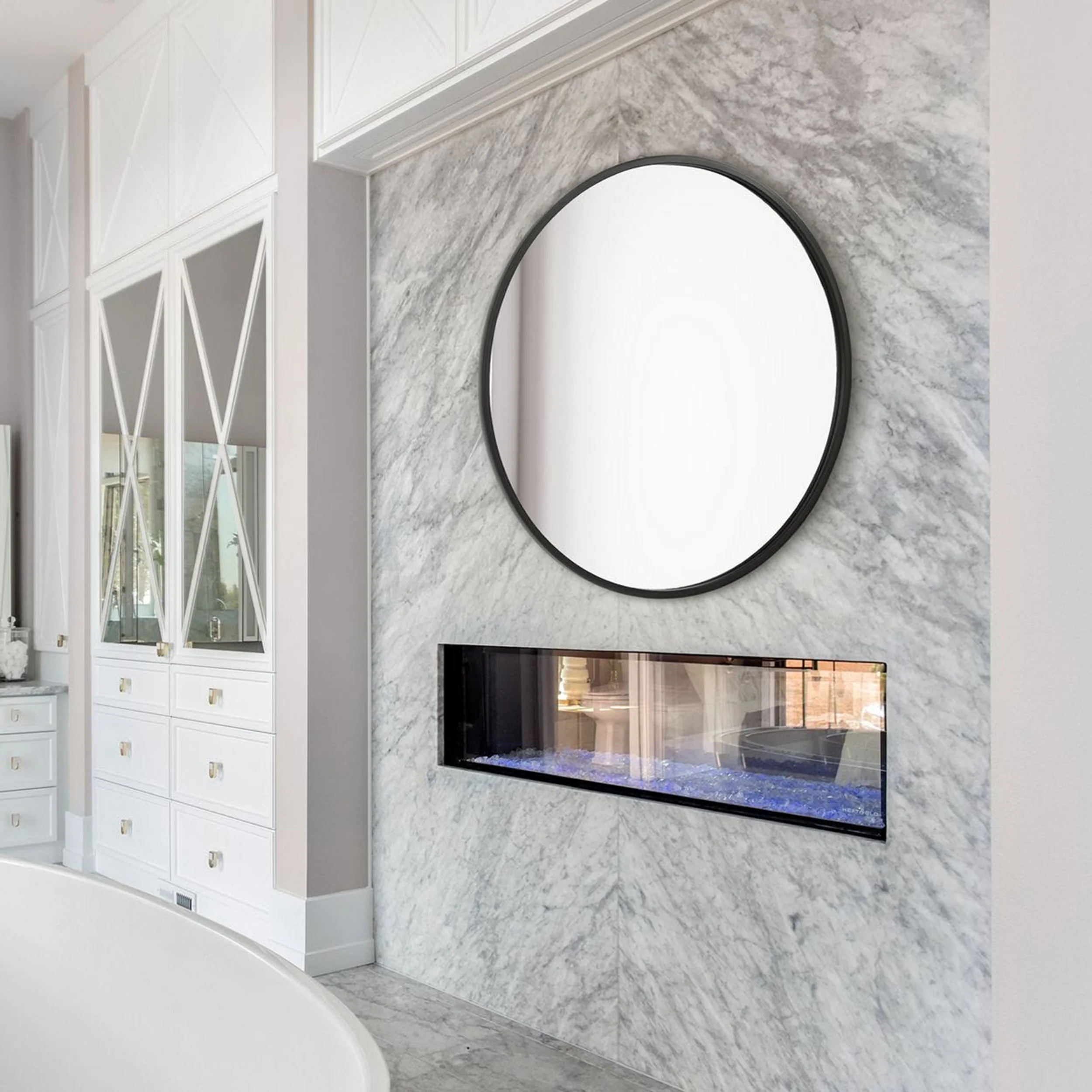 Aja Mirror, Black - Image 4