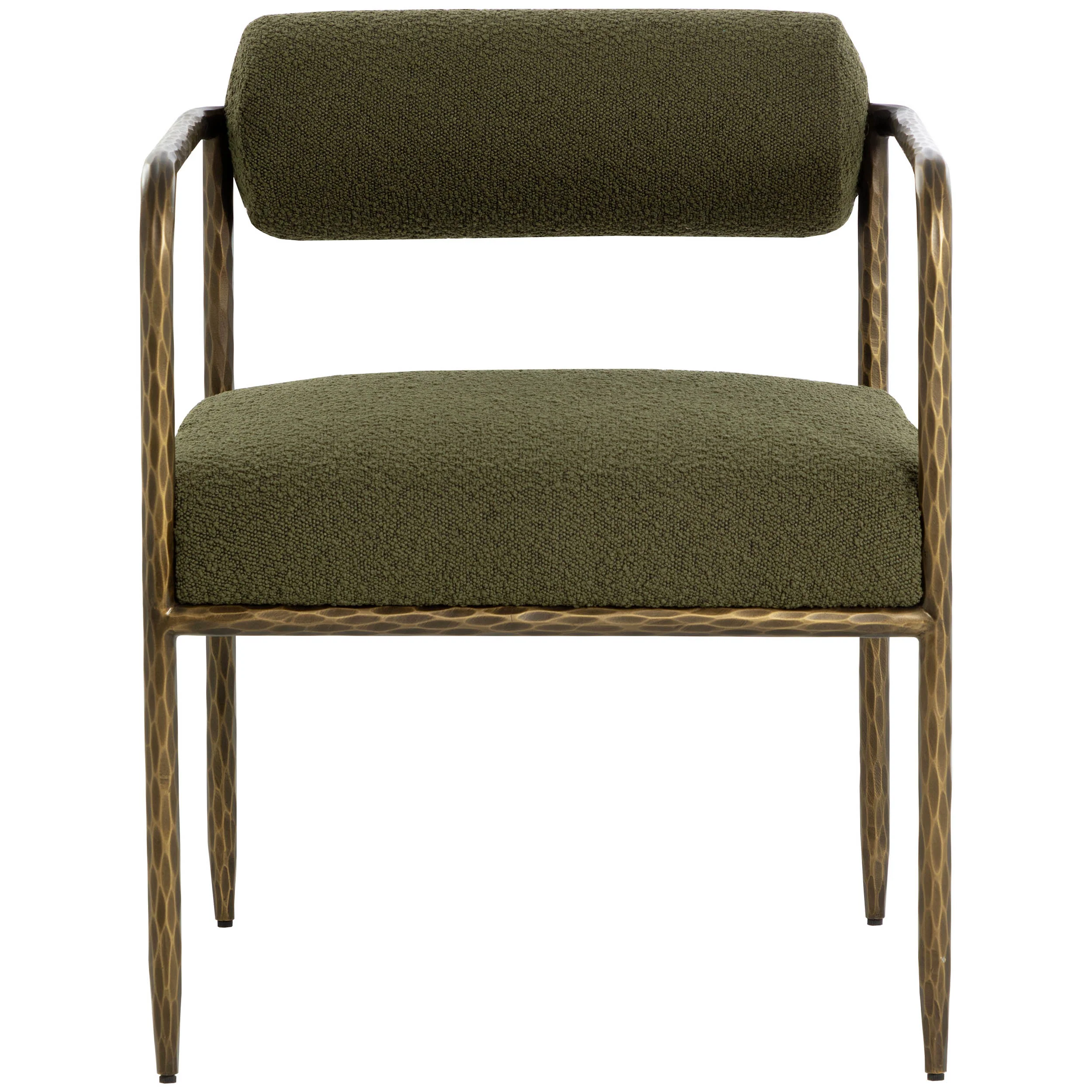 Ajani Dining Arm Chair, Copenhagen Olive - Image 2