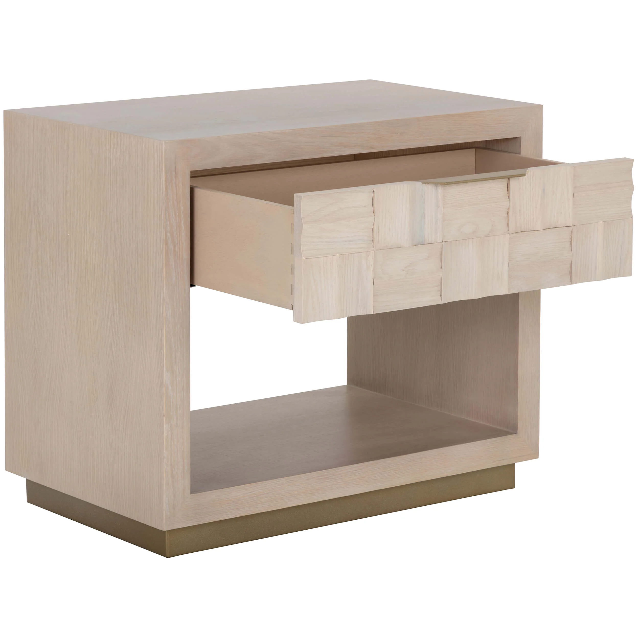 Akava Nightstand, Light Oak - Image 2