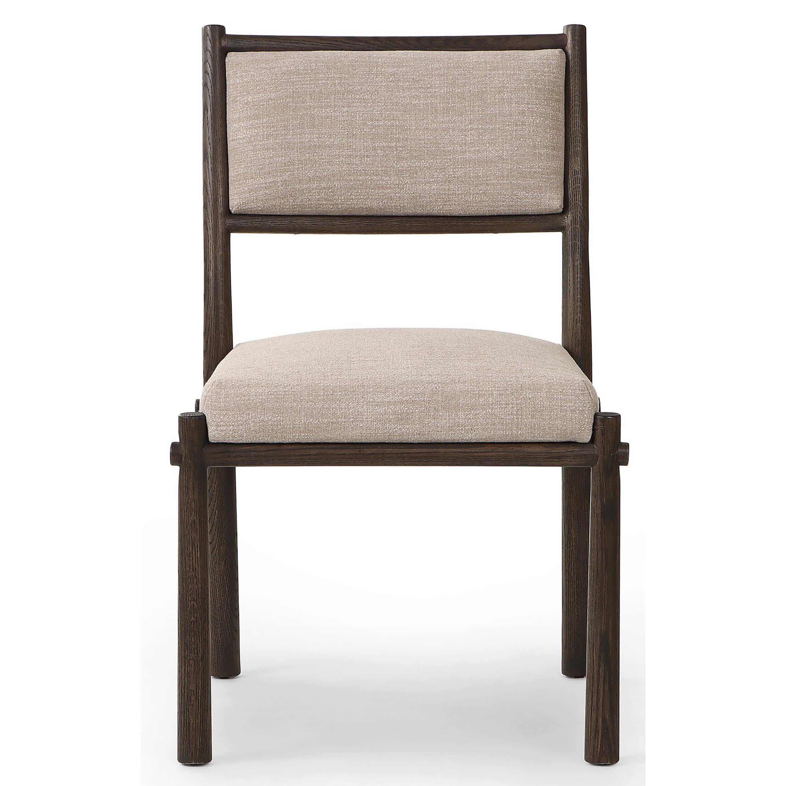 Akiro Dining Chair, Laken Stone, Set of 2 - Image 2