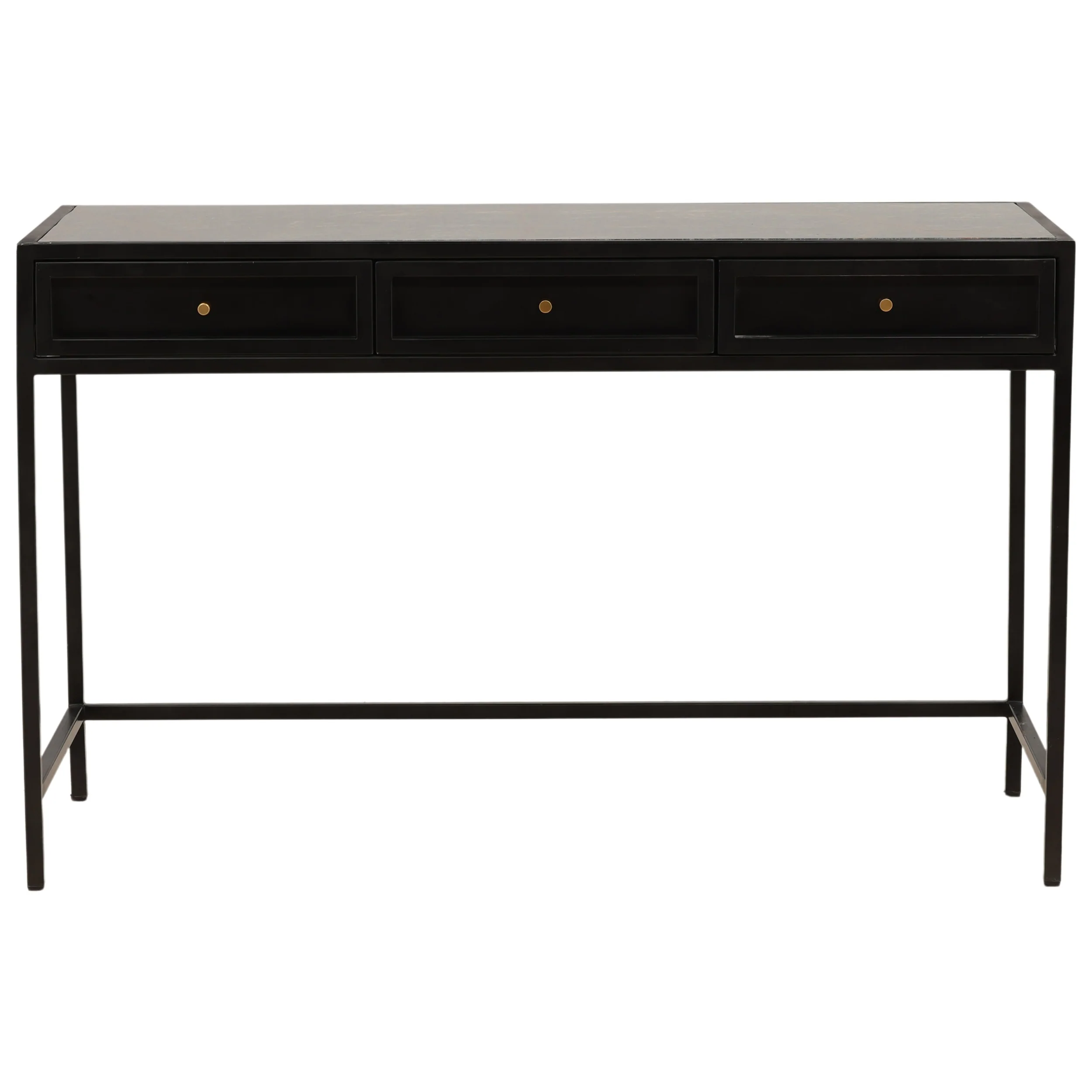 Alaina Desk, Brown/Green Marble - Image 2