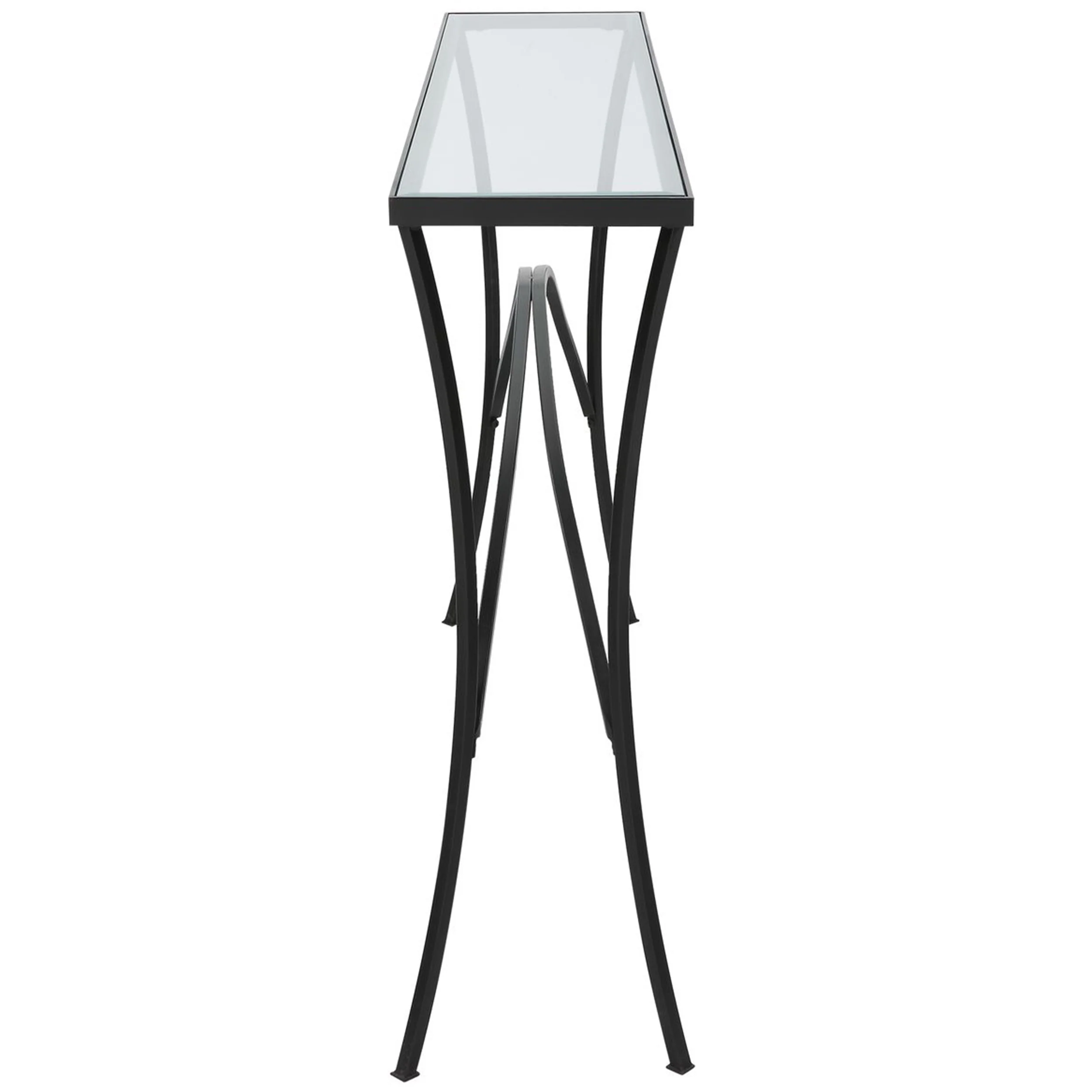 Alayna Console Table, Black - Image 3
