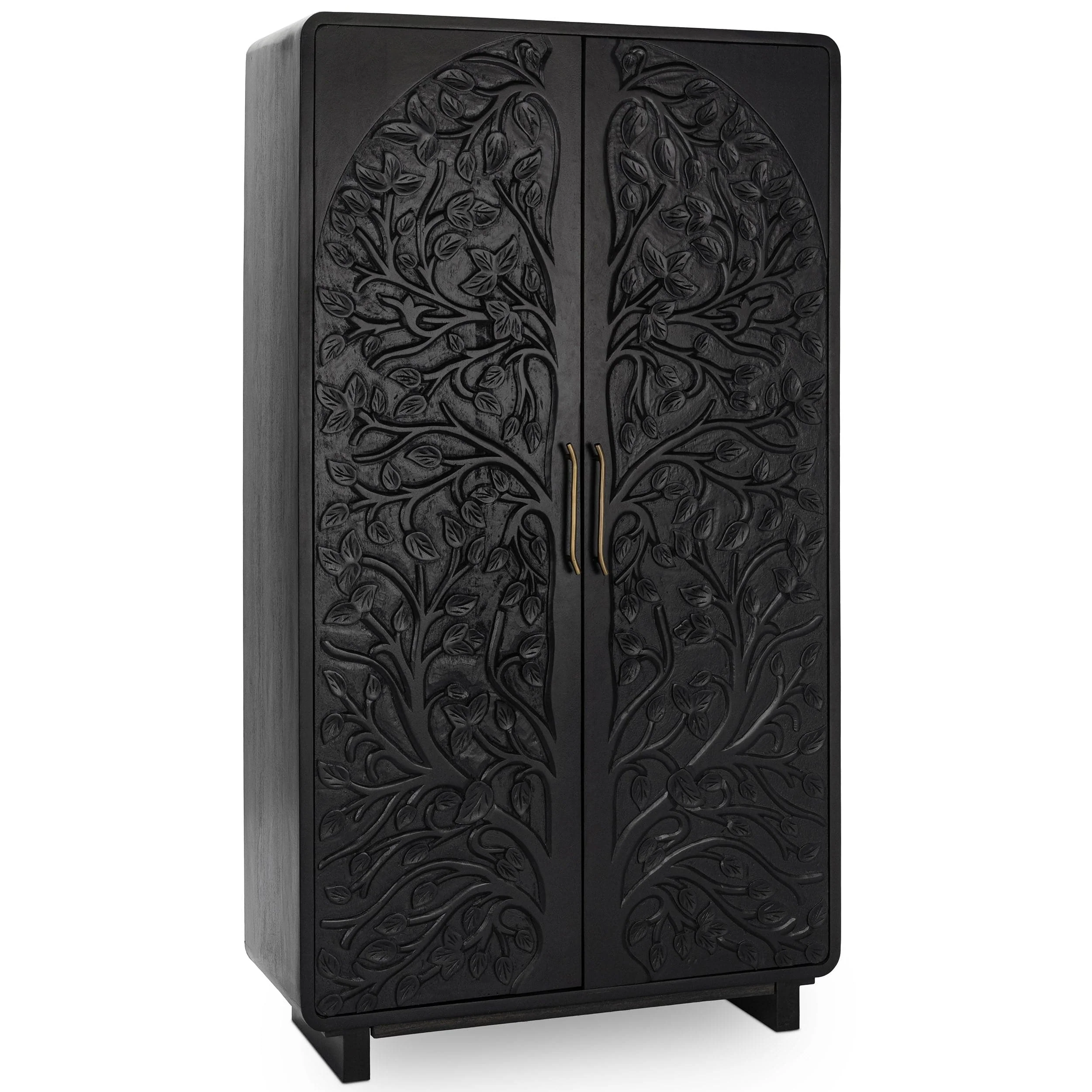 Albero Tall Cabinet, Black