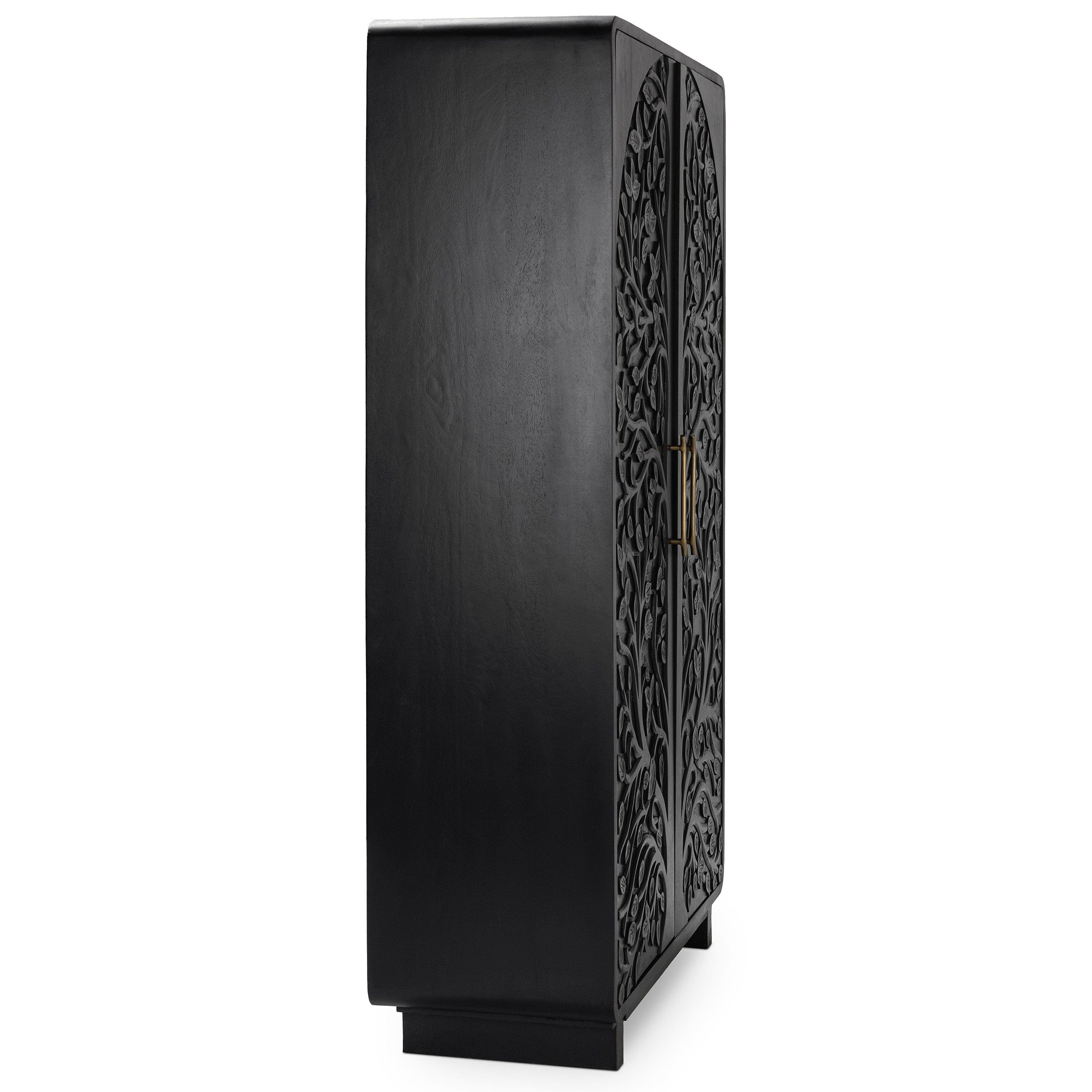 Albero Tall Cabinet, Black - Image 4