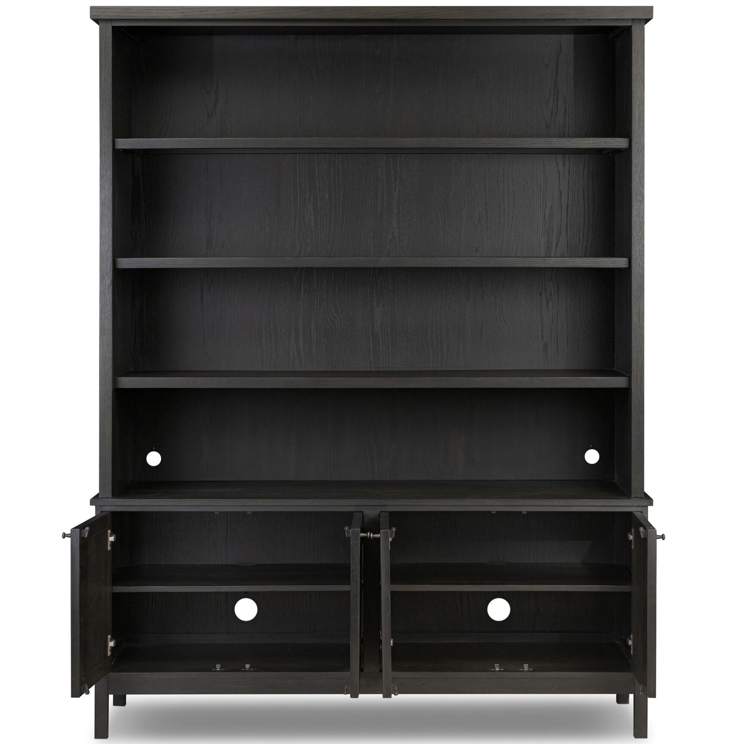 Alessio Bookcase, Smoked Black by Four Hands - Image 5