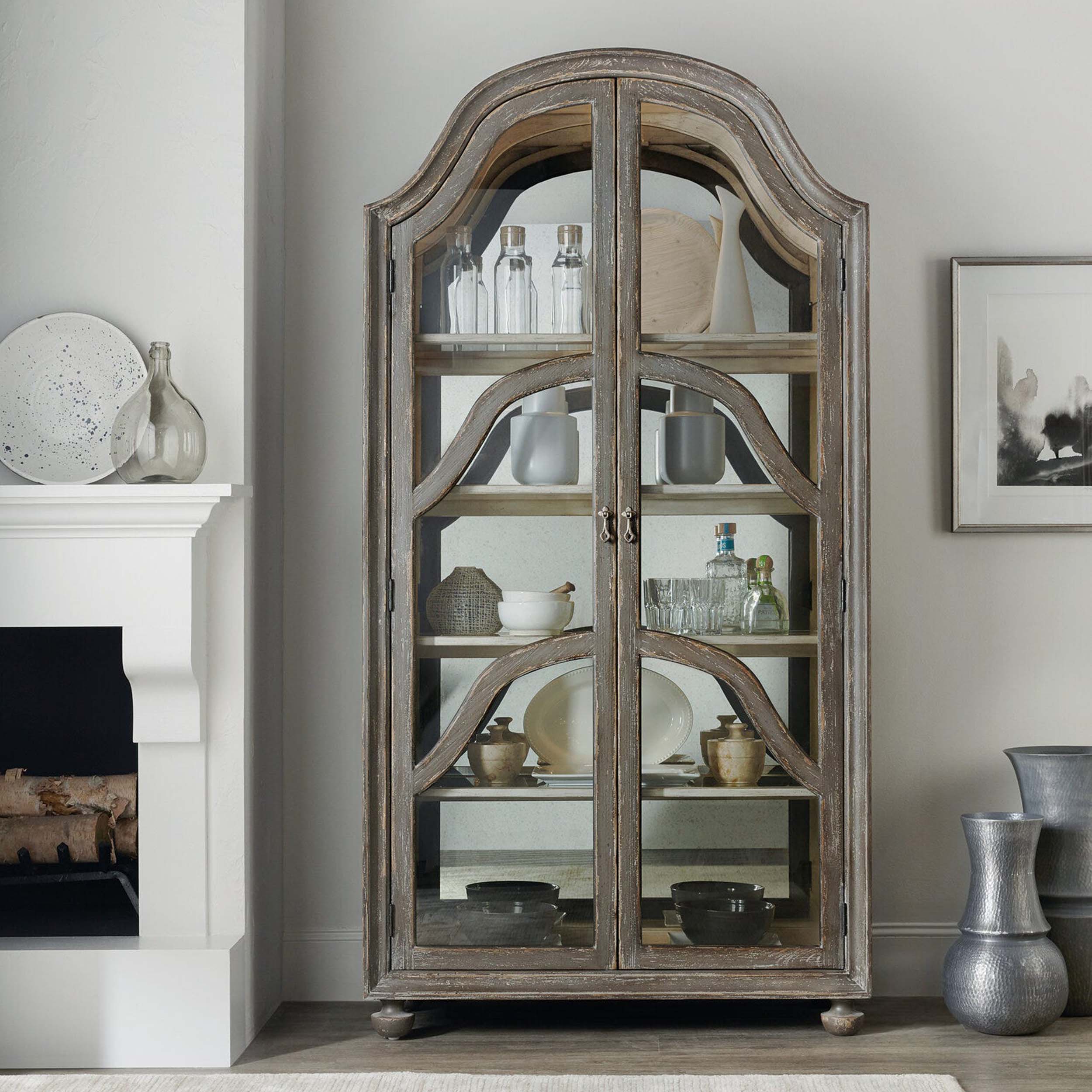 Alfresco Costa Display Cabinet, Pottery - Image 3