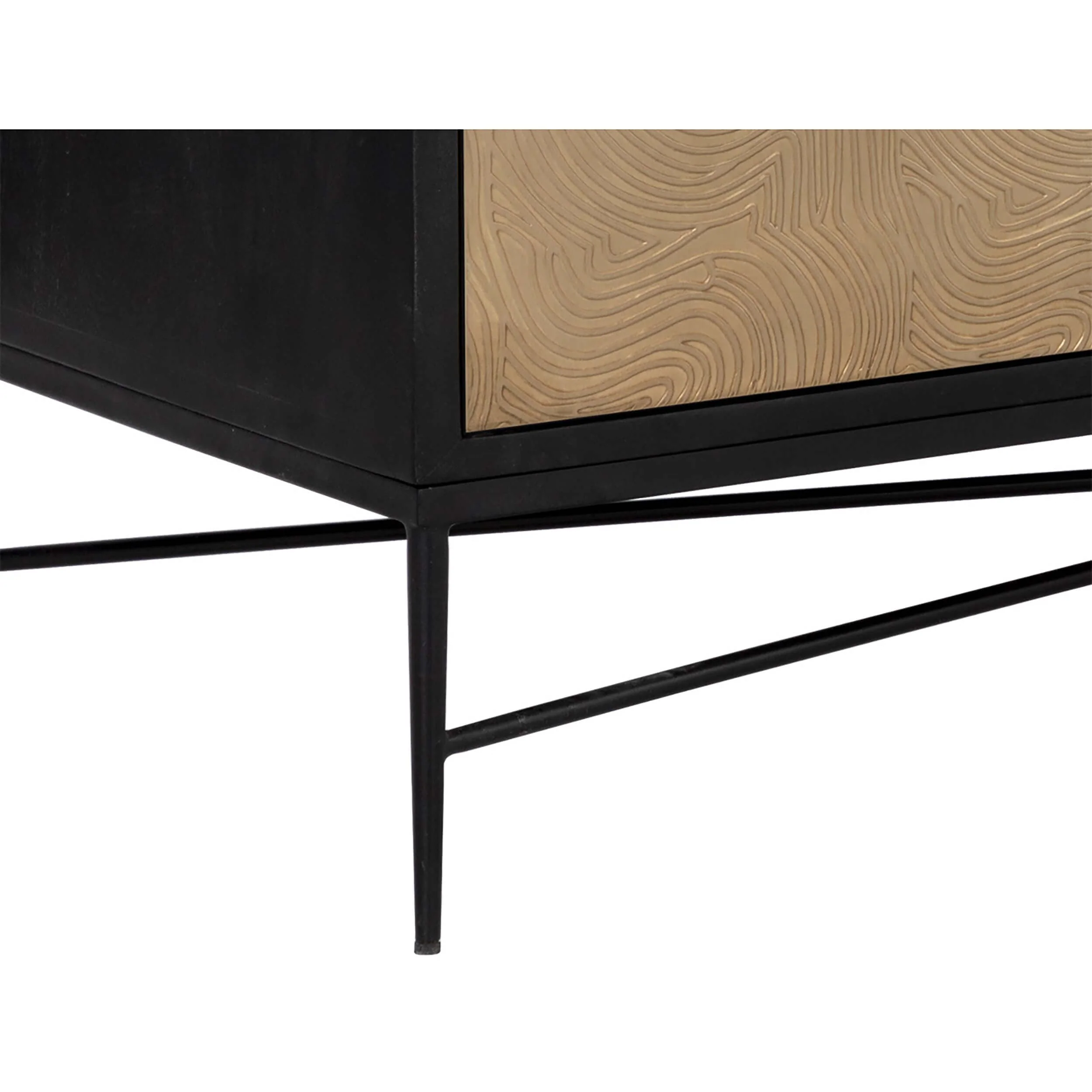 Algarve Sideboard, Champagne Gold - Image 7