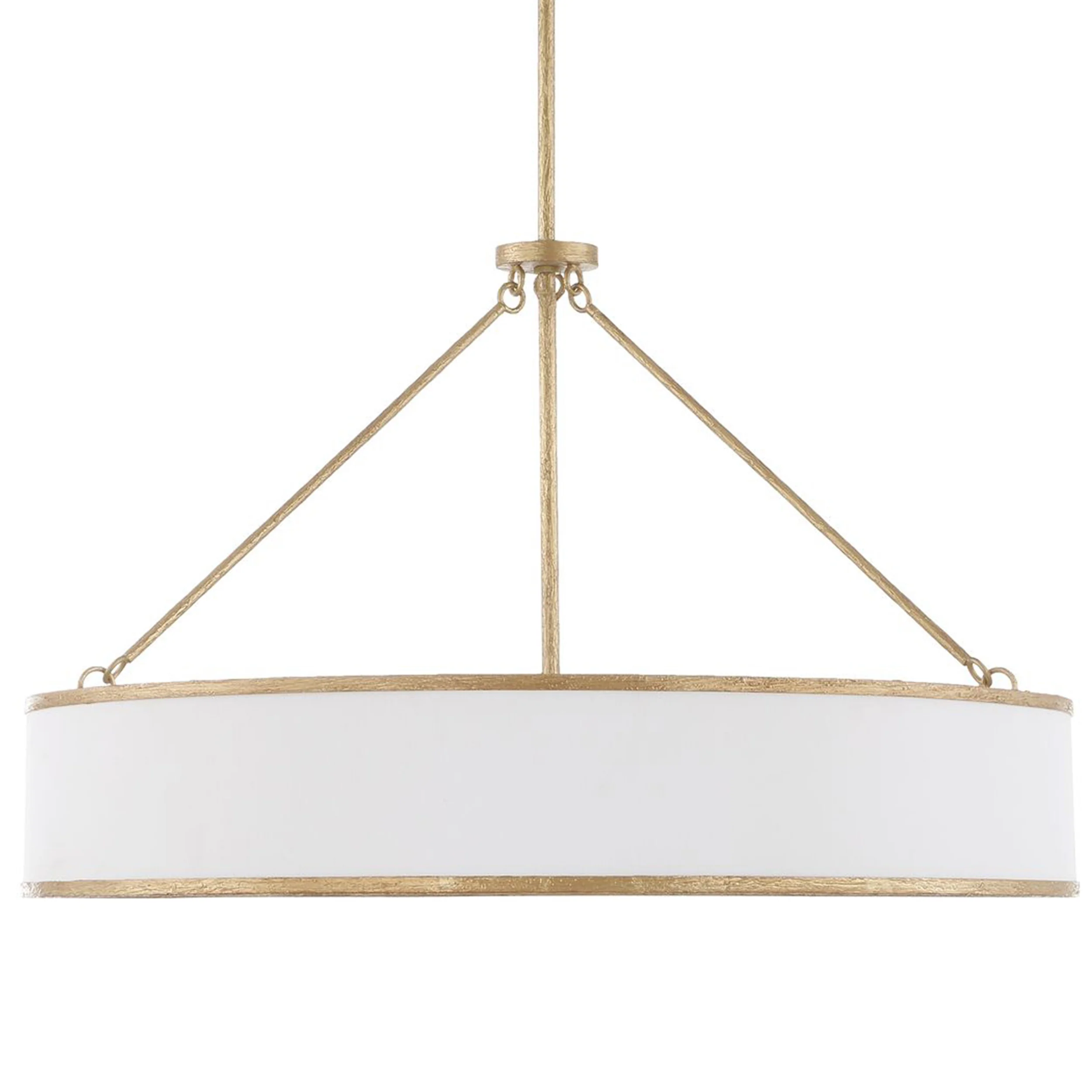 Algiers 8 Light Pendant, Gold