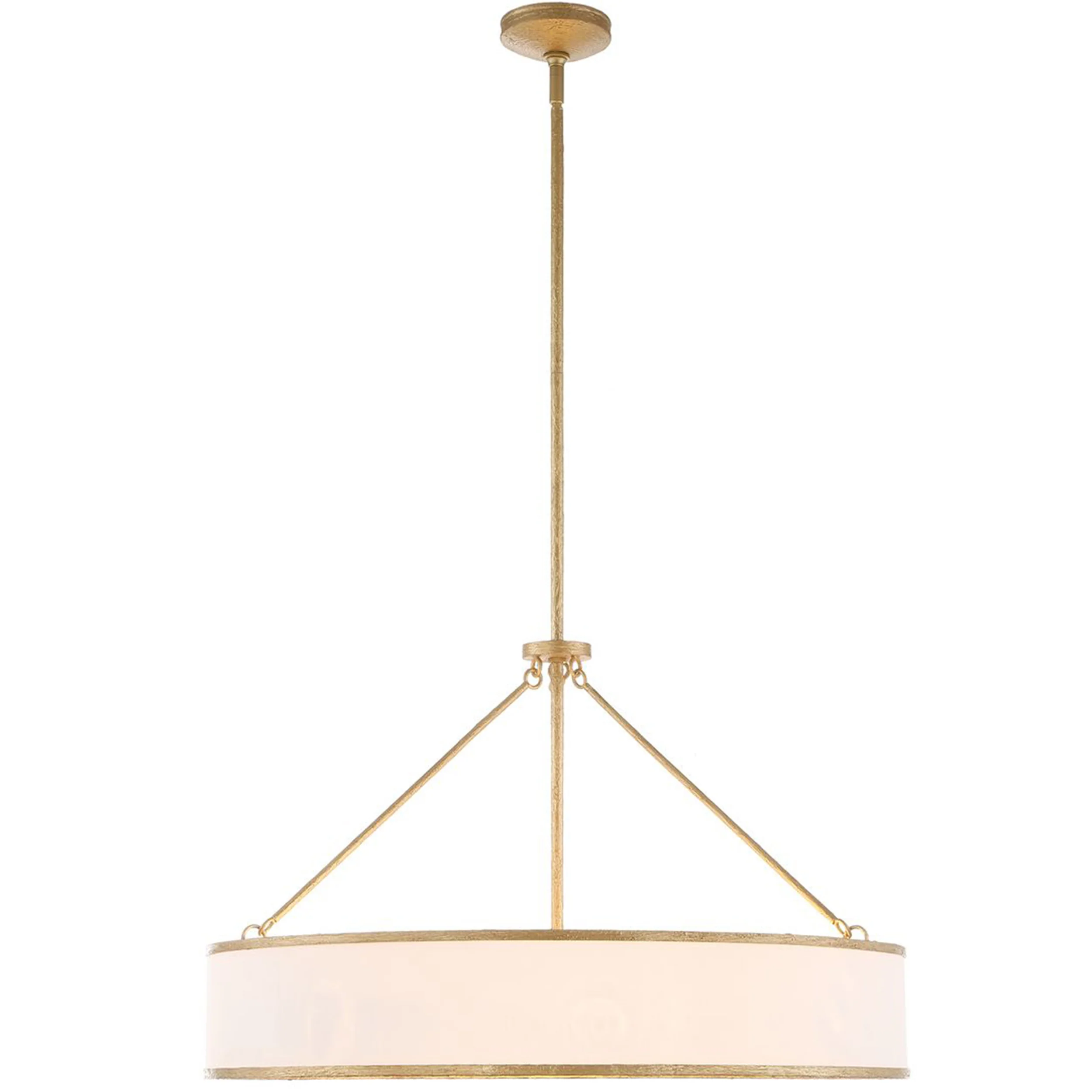 Algiers 8 Light Pendant, Gold - Image 3