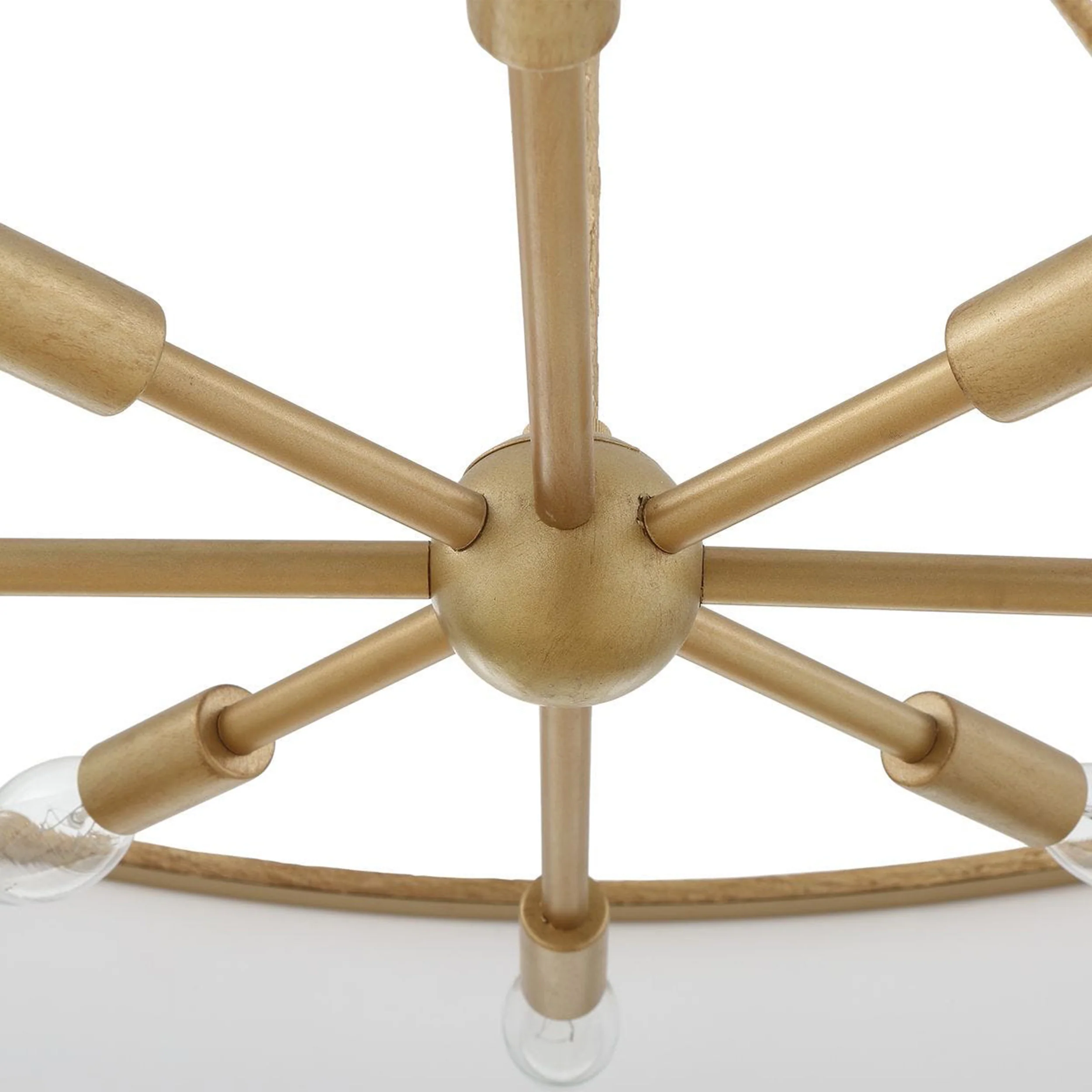 Algiers 8 Light Pendant, Gold - Image 6