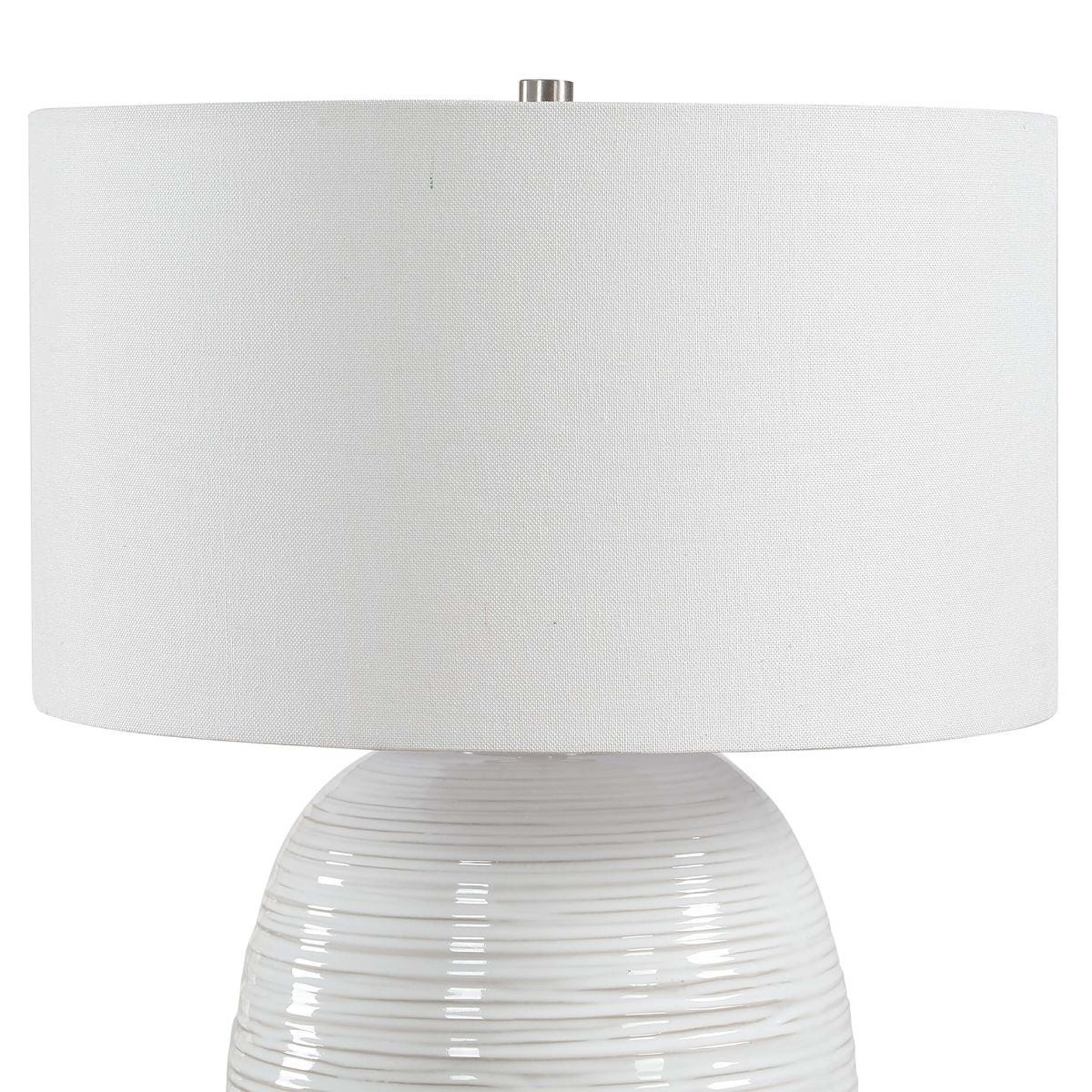 Alkman Table Lamp, White - Image 2