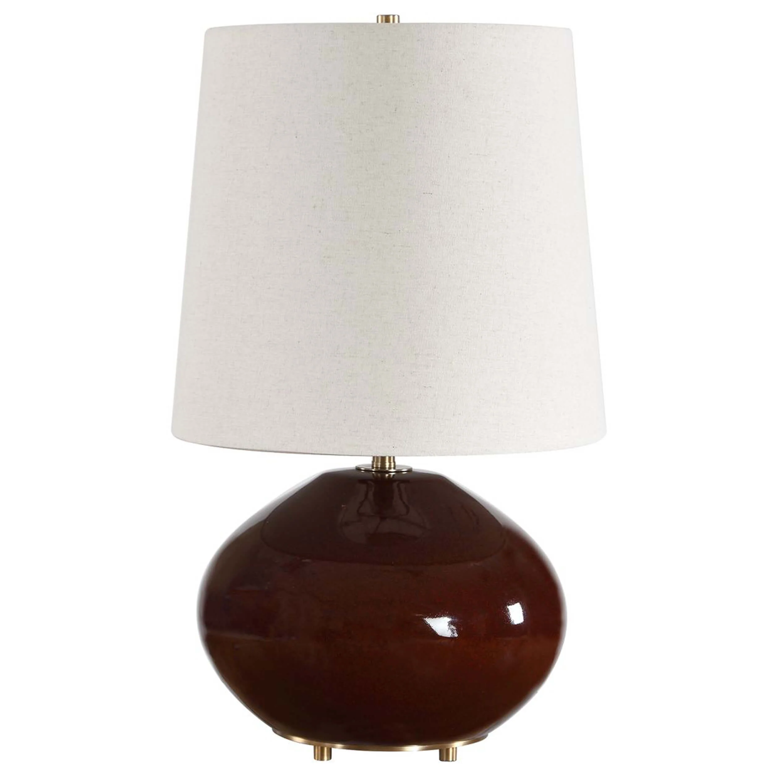Allemand Table Lamp, Ruby Red