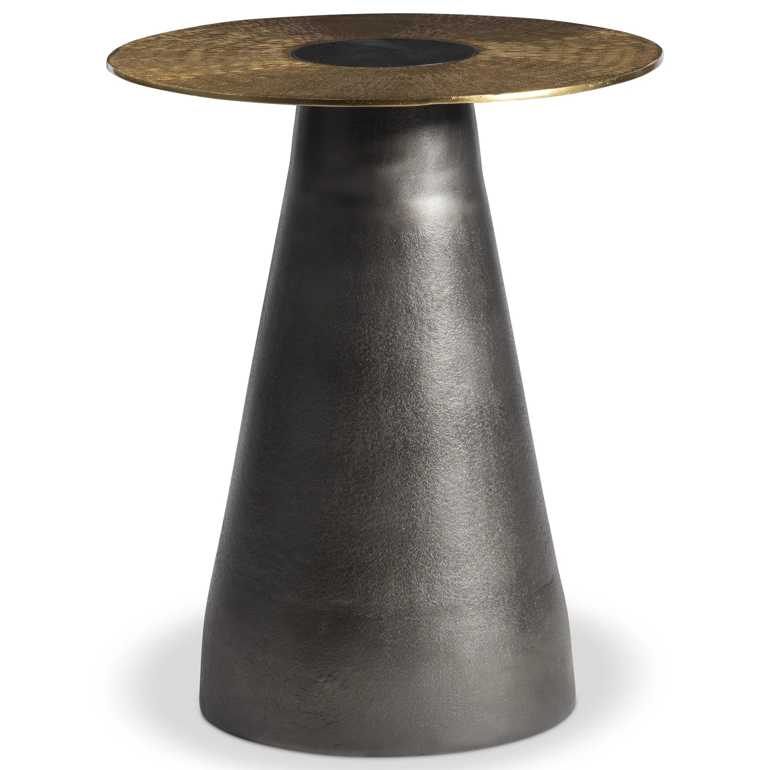 Alto Accent Table, Black Nickel
