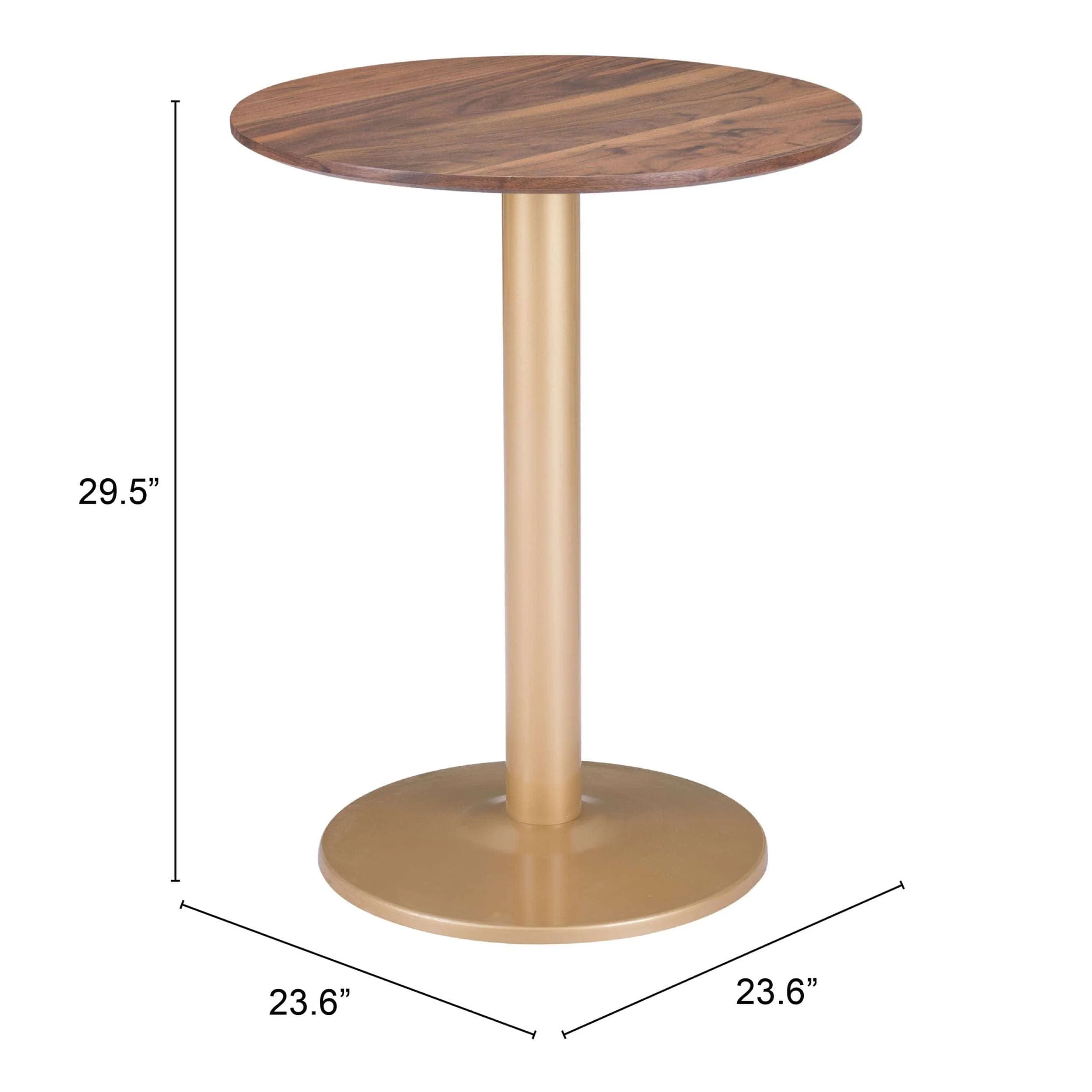 Alto Bistro Table, Brown - Image 6