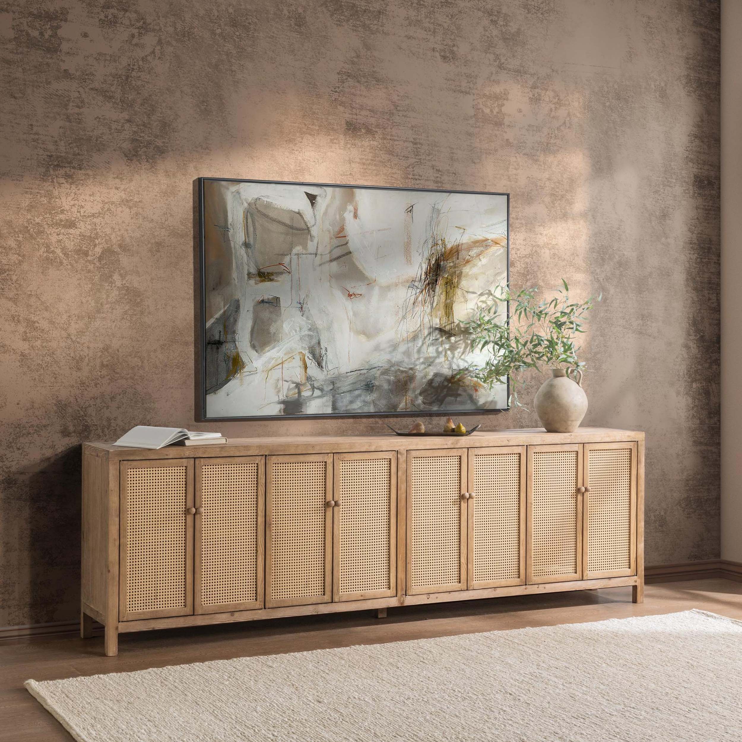 Alvin 8 Door Cabinet, Sandy Cove - Image 7