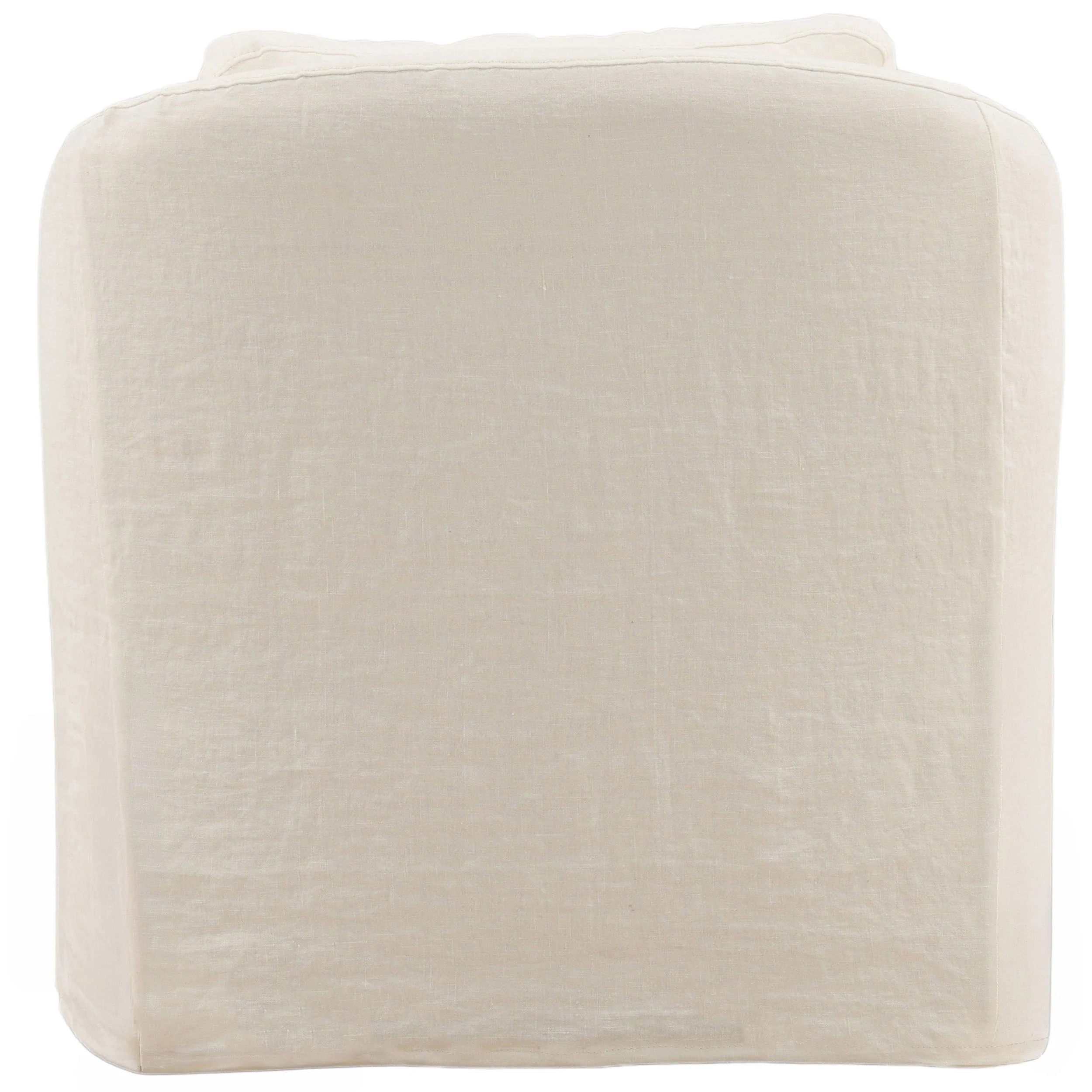Ama Swivel Chair, Off-White - Image 4