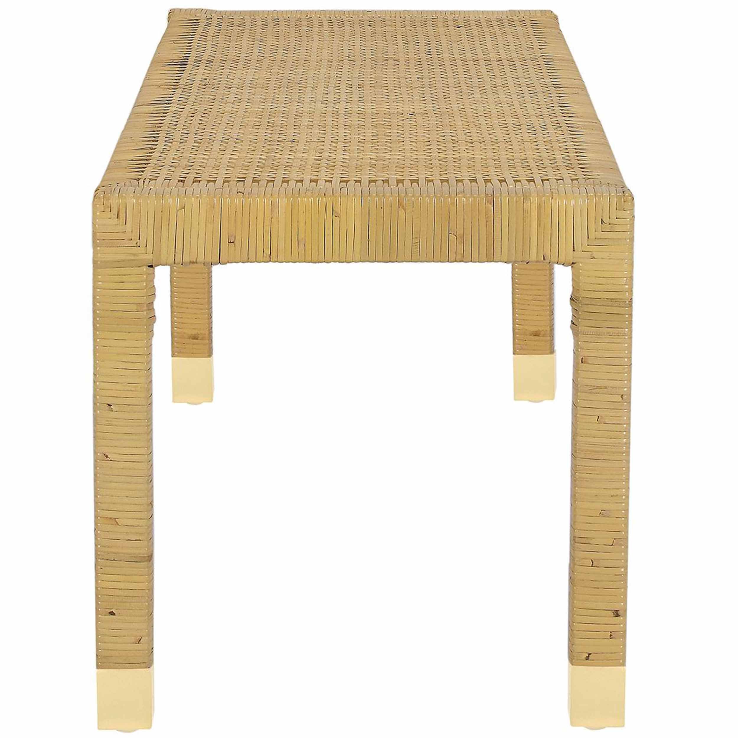 Amara Bench, Cream - Image 5