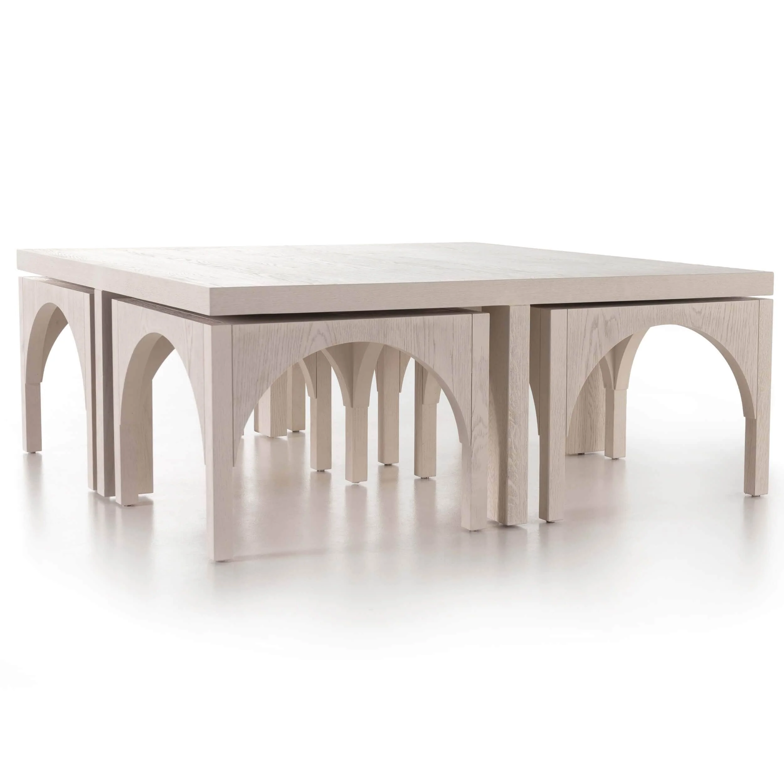 Amara Coffee Table w/Nesting Arch by Four Hands - Image 3
