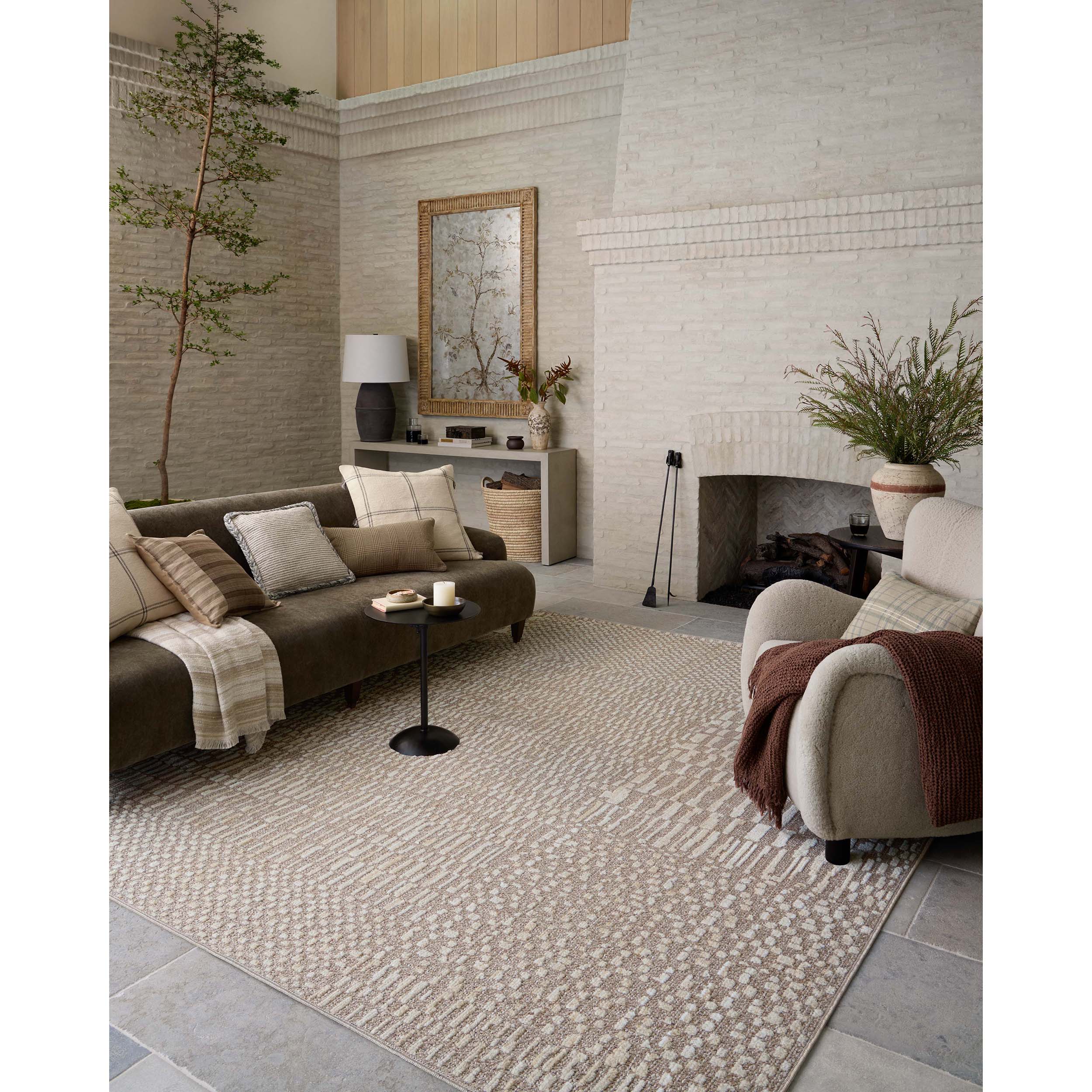 Amber Lewis × Loloi Rug Bexley BEX-01, Natural/Birch - Image 6