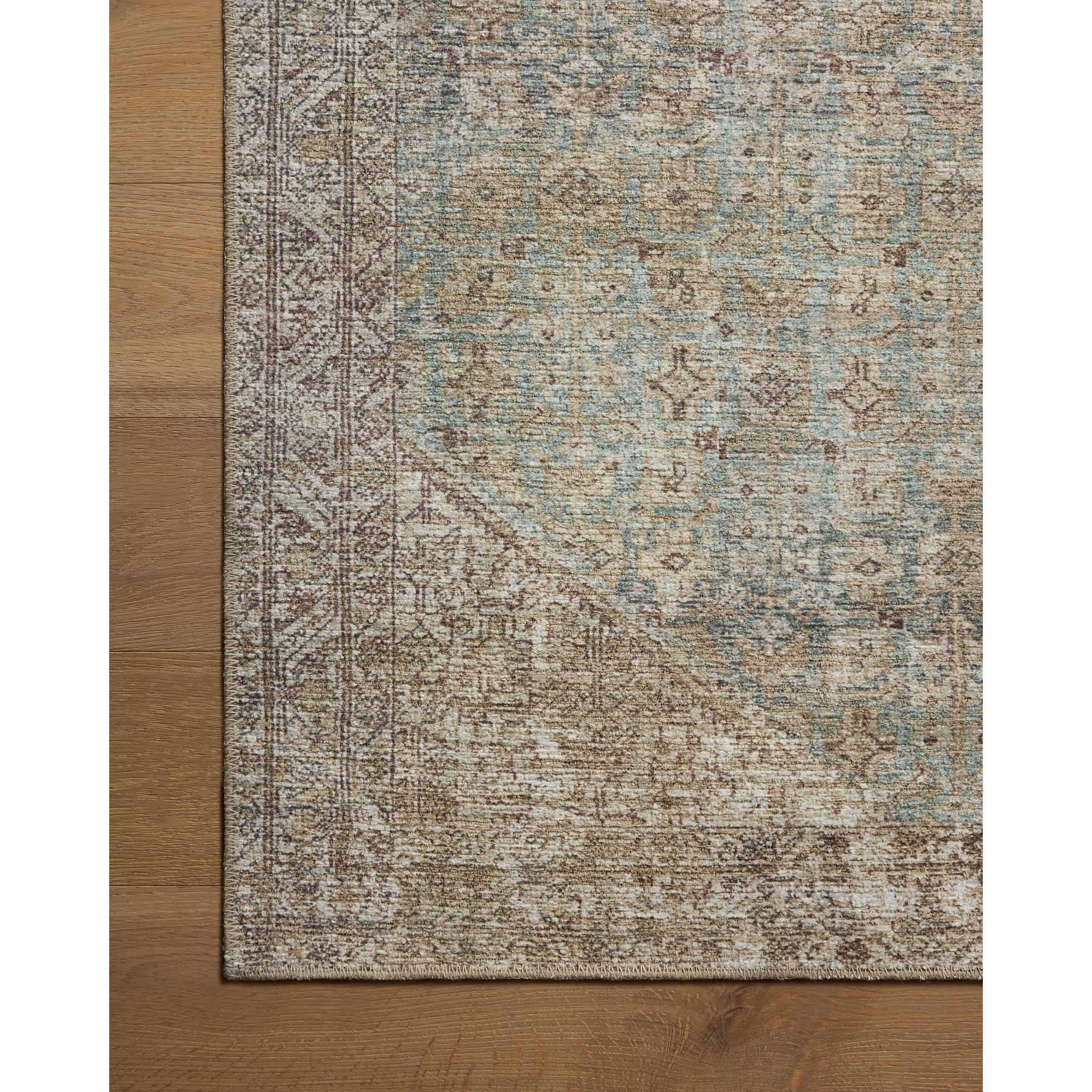 Amber Lewis × Loloi Rug Cambria CBR-05, Aqua/Natural - Image 4