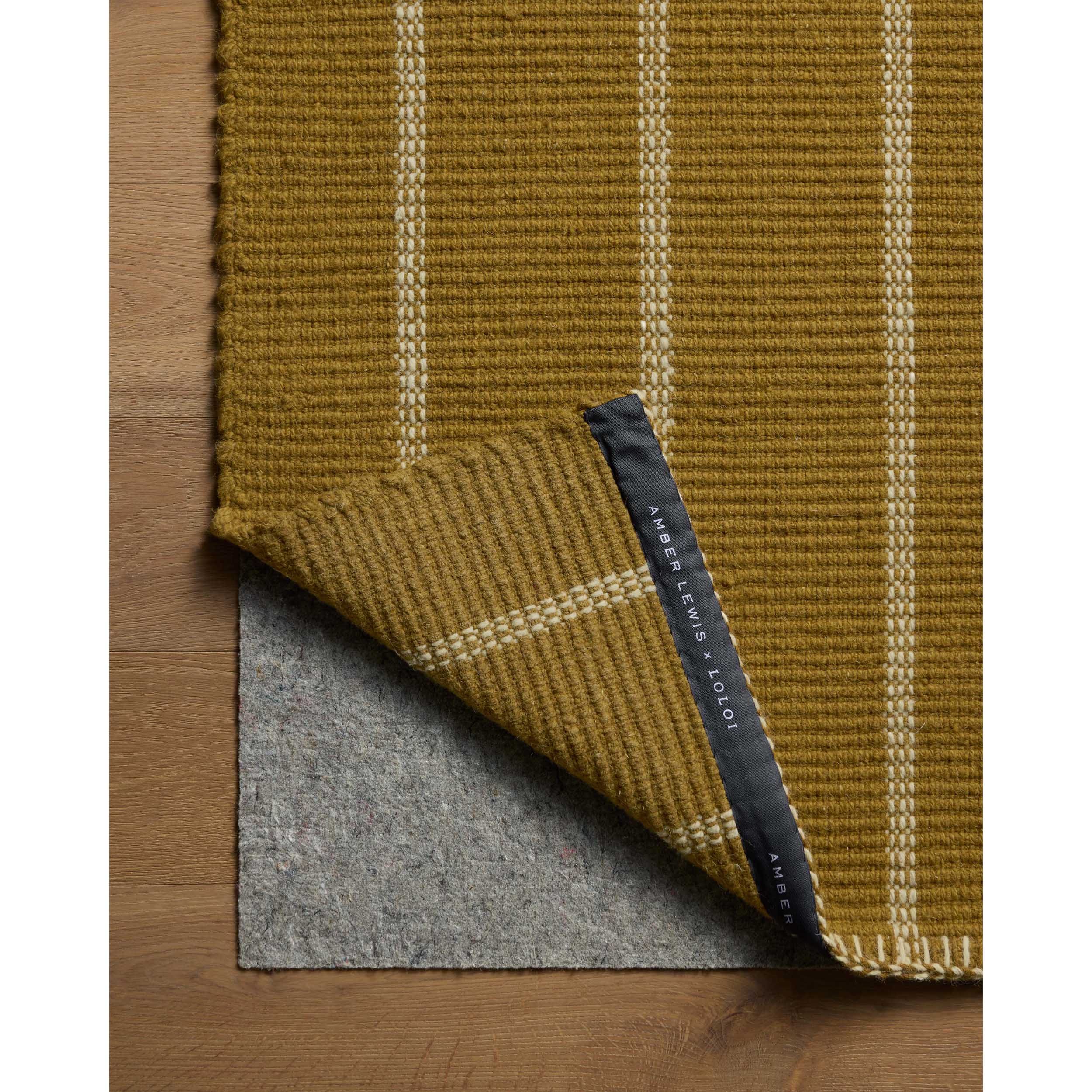Amber Lewis × Loloi Rug Harlan HLN-01, Ochre/Ivory - Image 5
