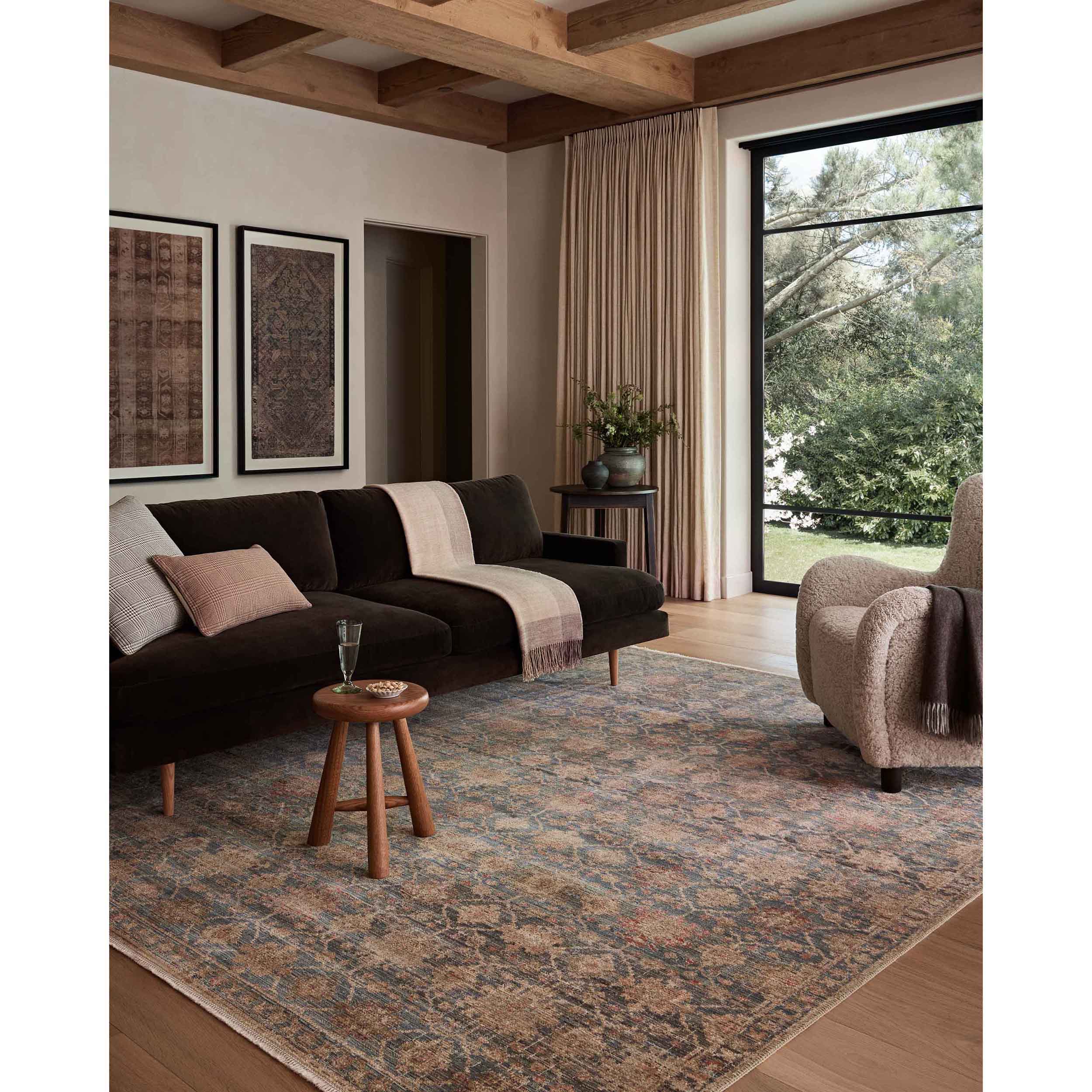Amber Lewis x Loloi Rug Molly MOL-03, Ocean/Sunset - Image 5
