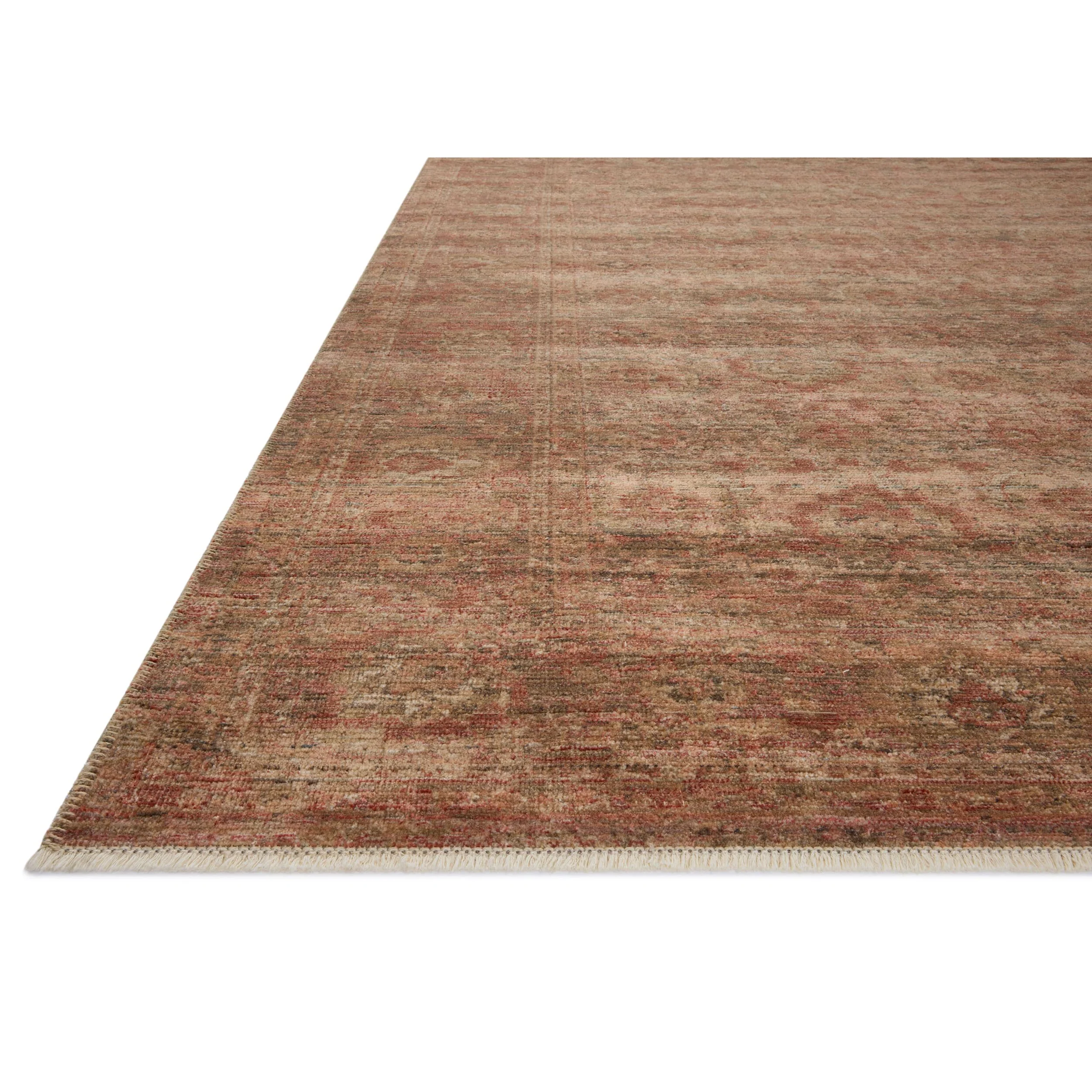 Amber Lewis x Loloi Rug Molly MOL-09, Brick/Bark - Image 3