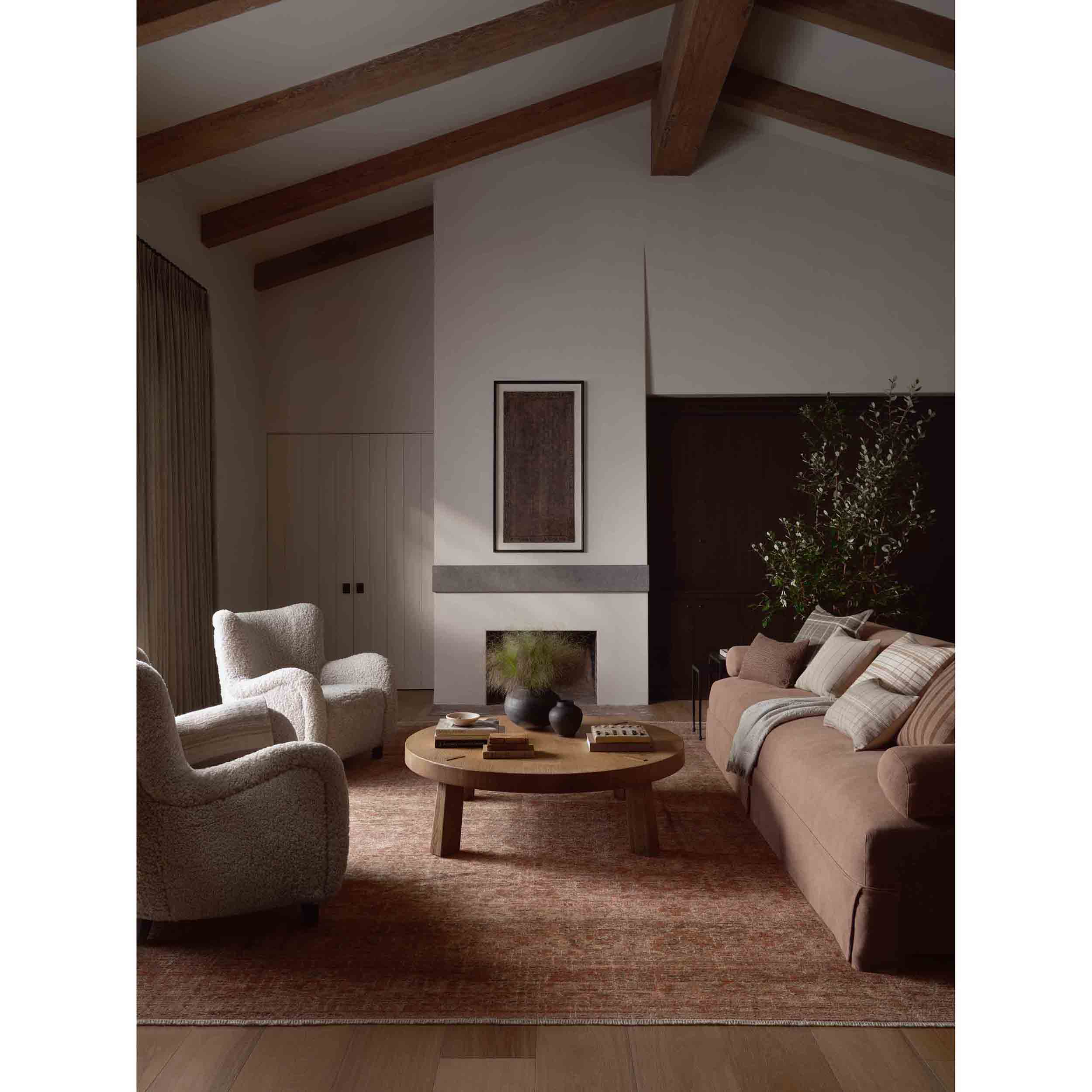 Amber Lewis x Loloi Rug Molly MOL-09, Brick/Bark - Image 6
