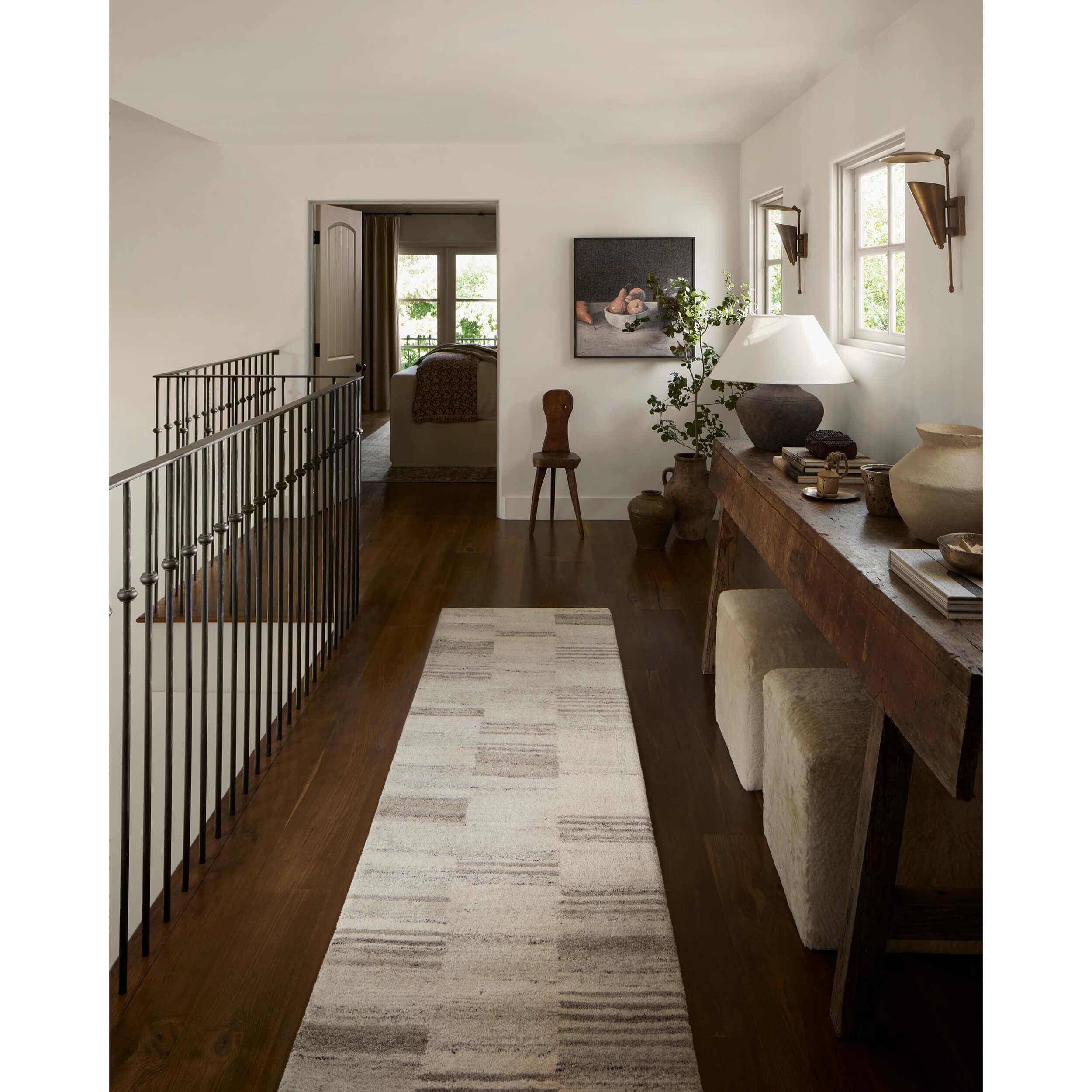 Amber Lewis x Loloi Rug Rocky ROC-04, Ivory/Dove - Image 7