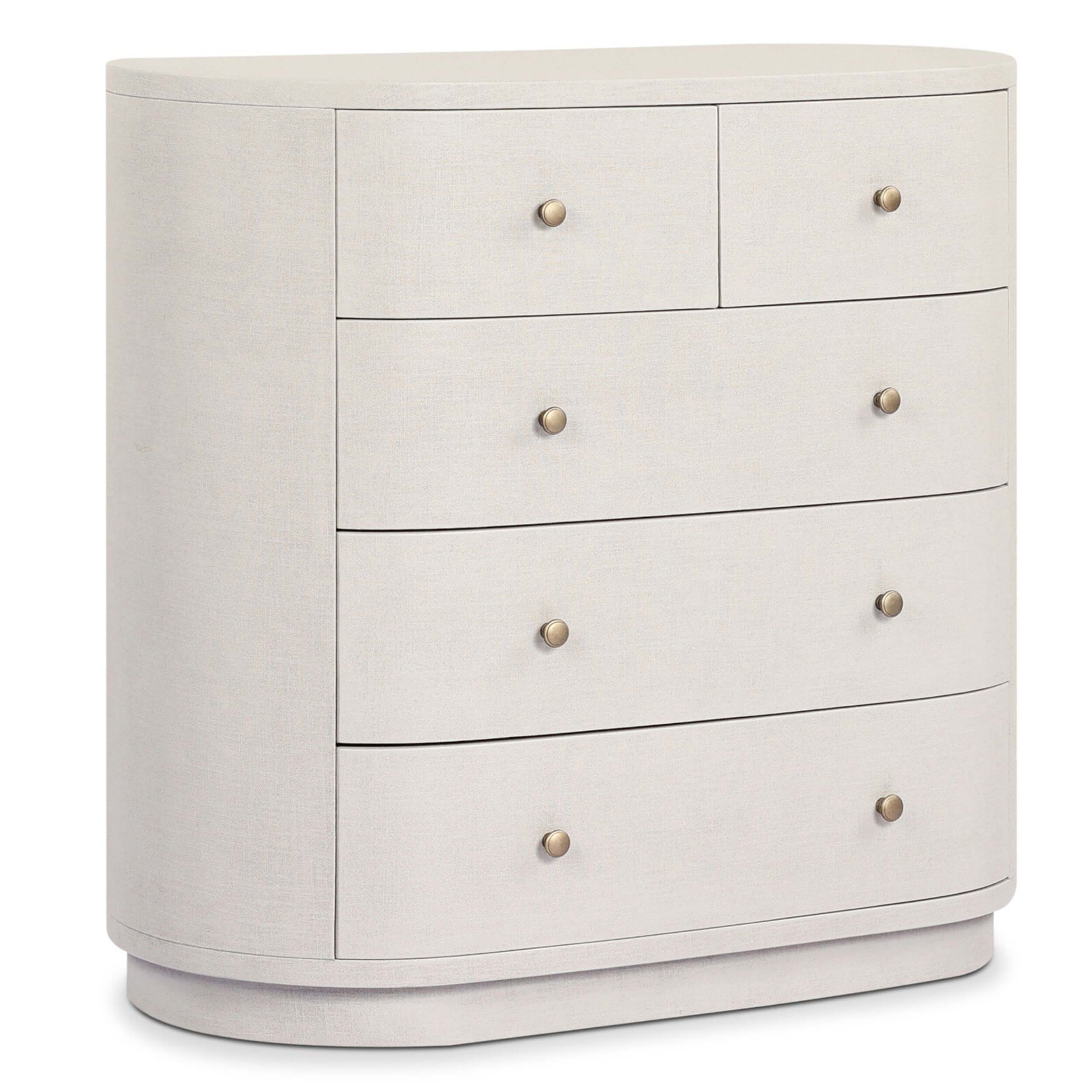 Amelia Chest, Ivory Painted Linen by Four Hands