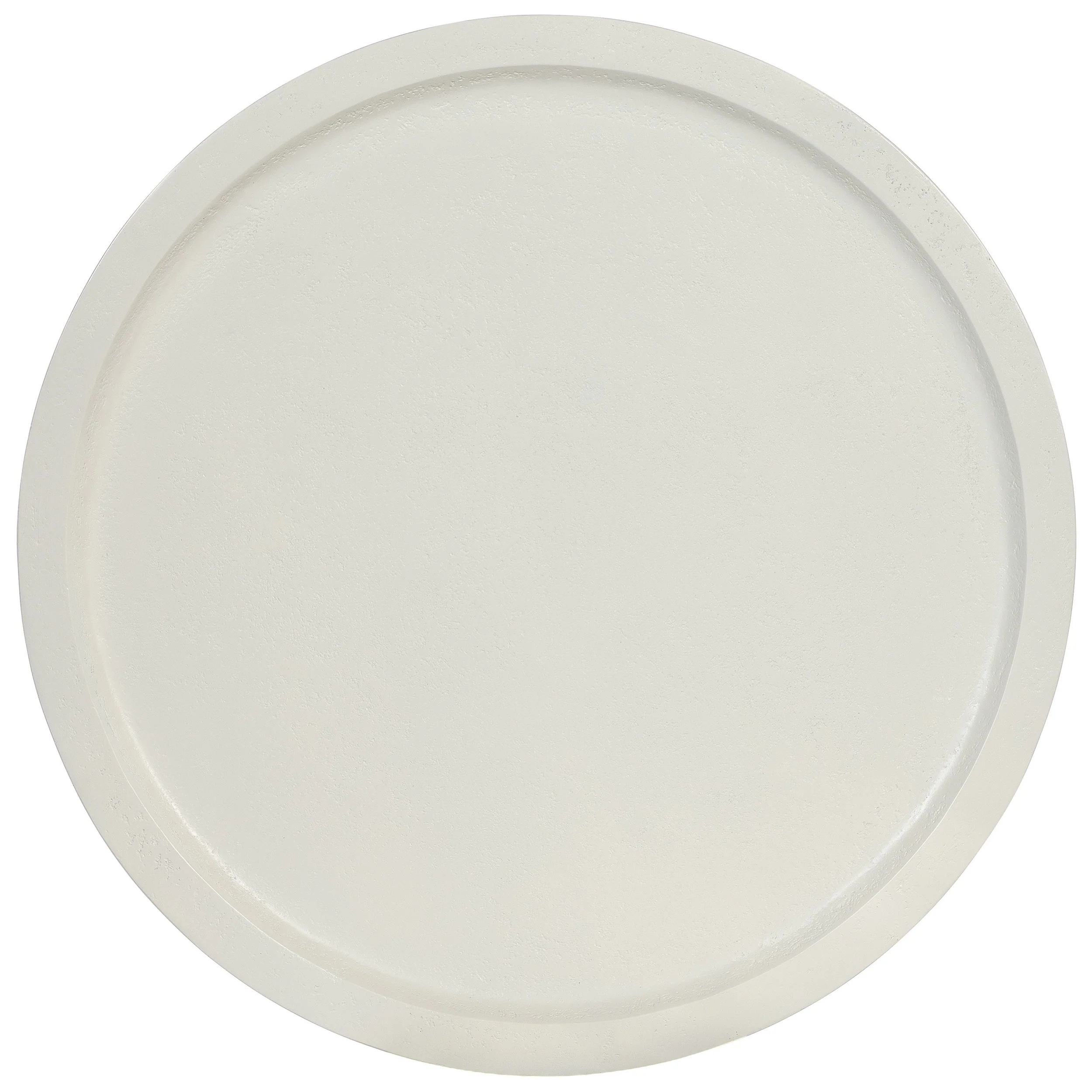 Amelia Round Cocktail Table, White - Image 3